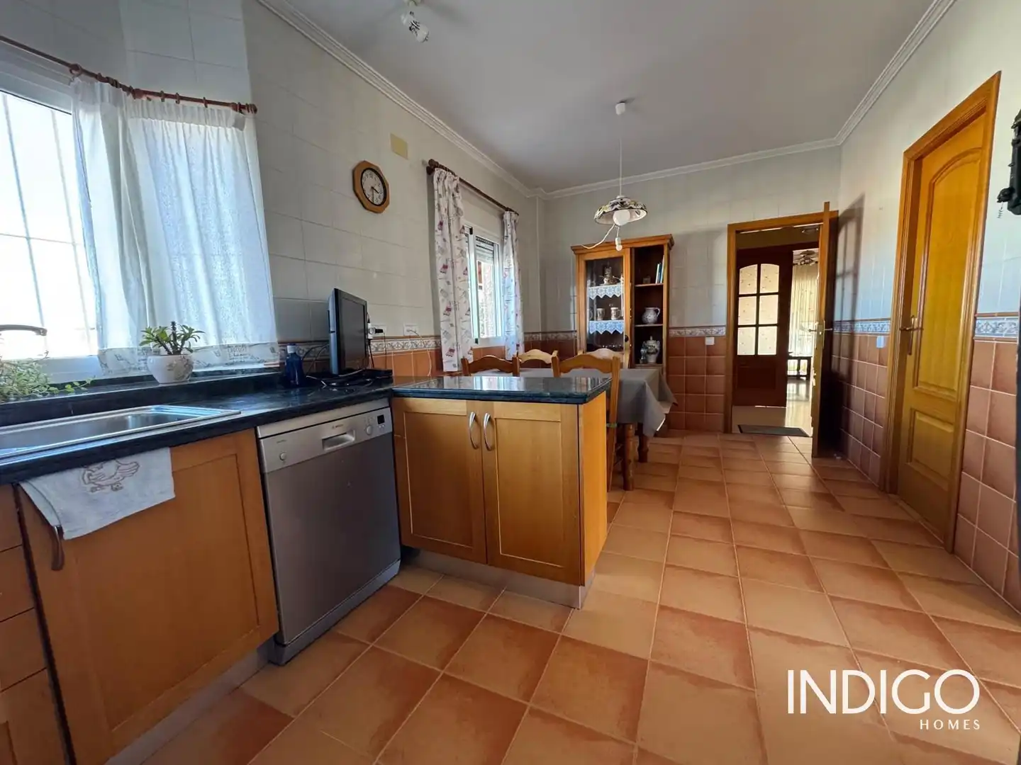 Cocina de Casa o chalet en venta en Mutxamel con Aire acondicionado, Calefacción y Terraza