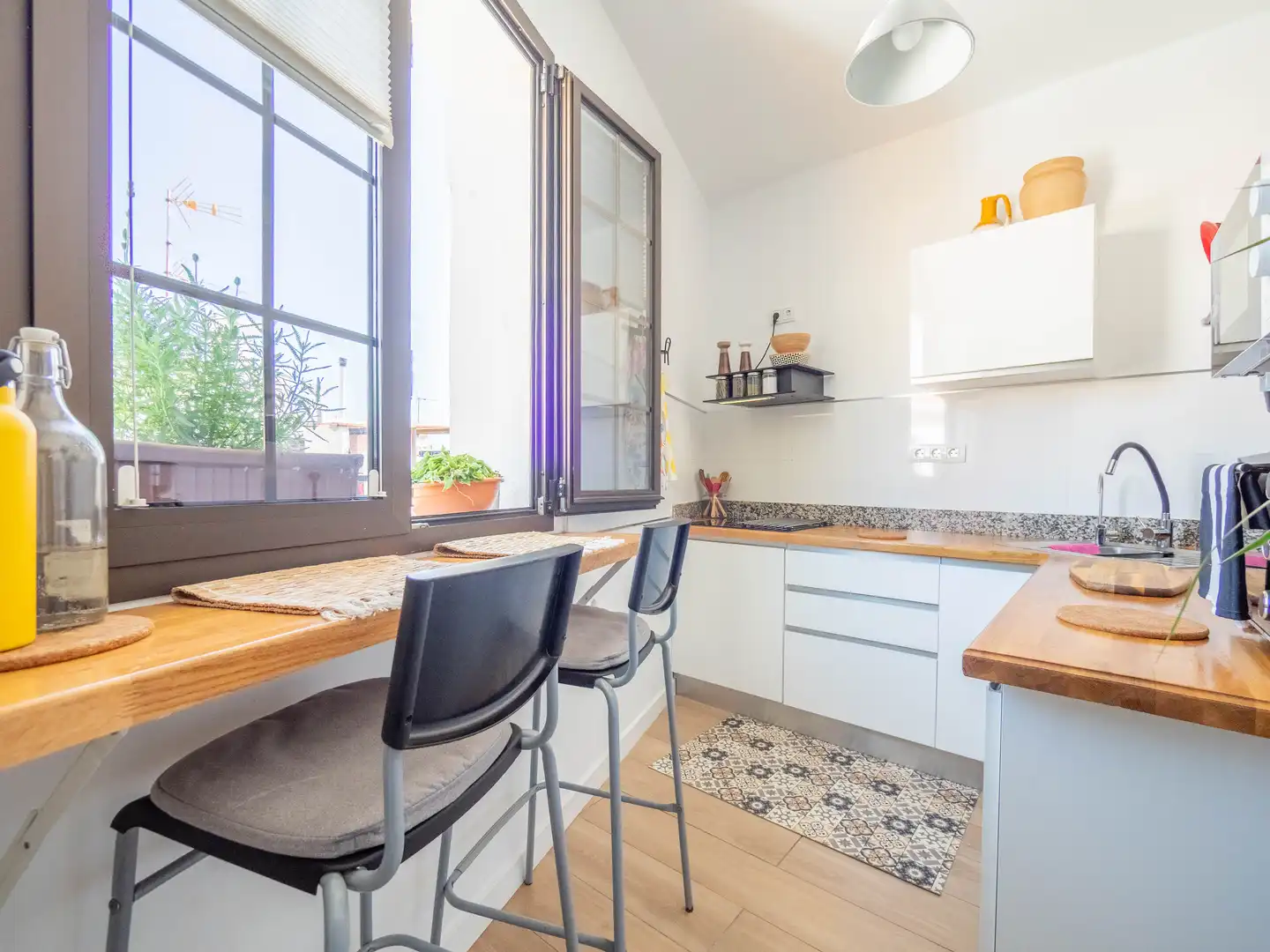Küche von Wohnung zum Verkauf in Teror mit Möbliert und Balkon