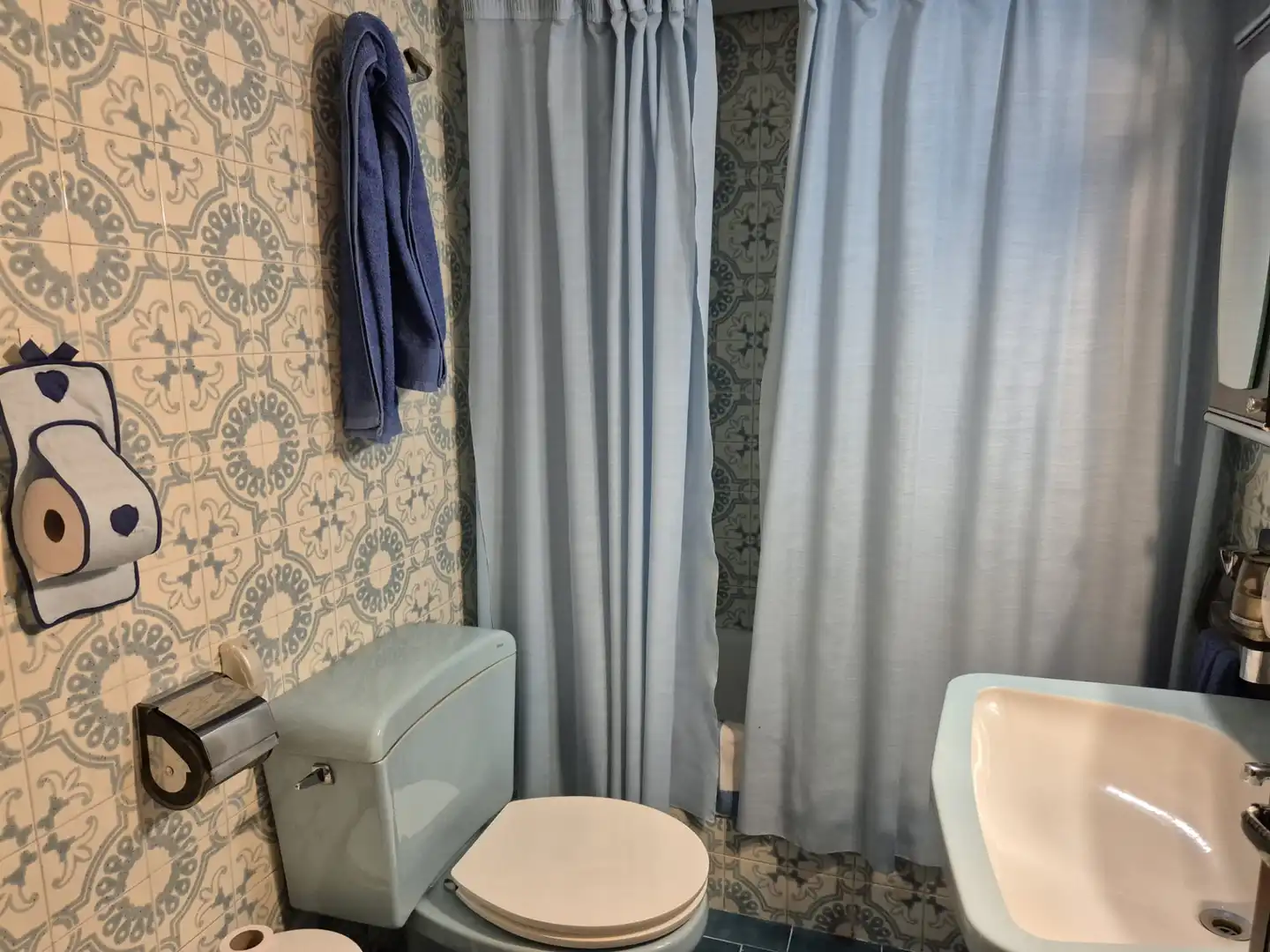 Badezimmer von Wohnung zum Verkauf in Talavera de la Reina mit Heizung, Parkett und Terrasse