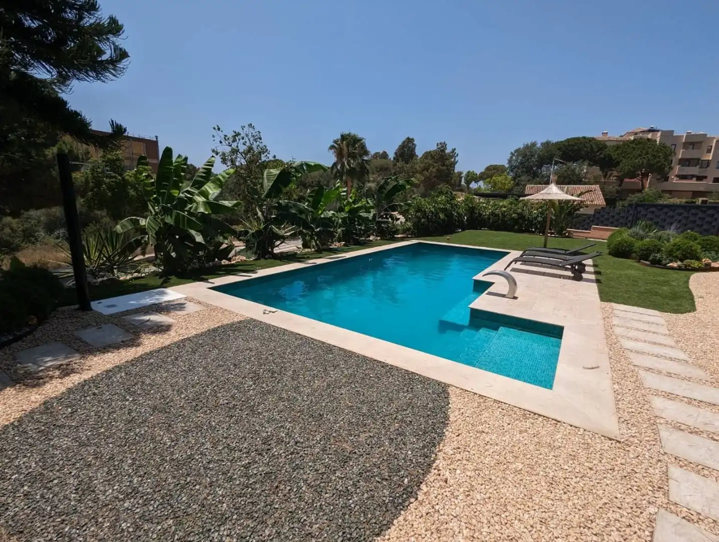 Piscina de Casa o xalet de lloguer en Marbella amb Terrassa