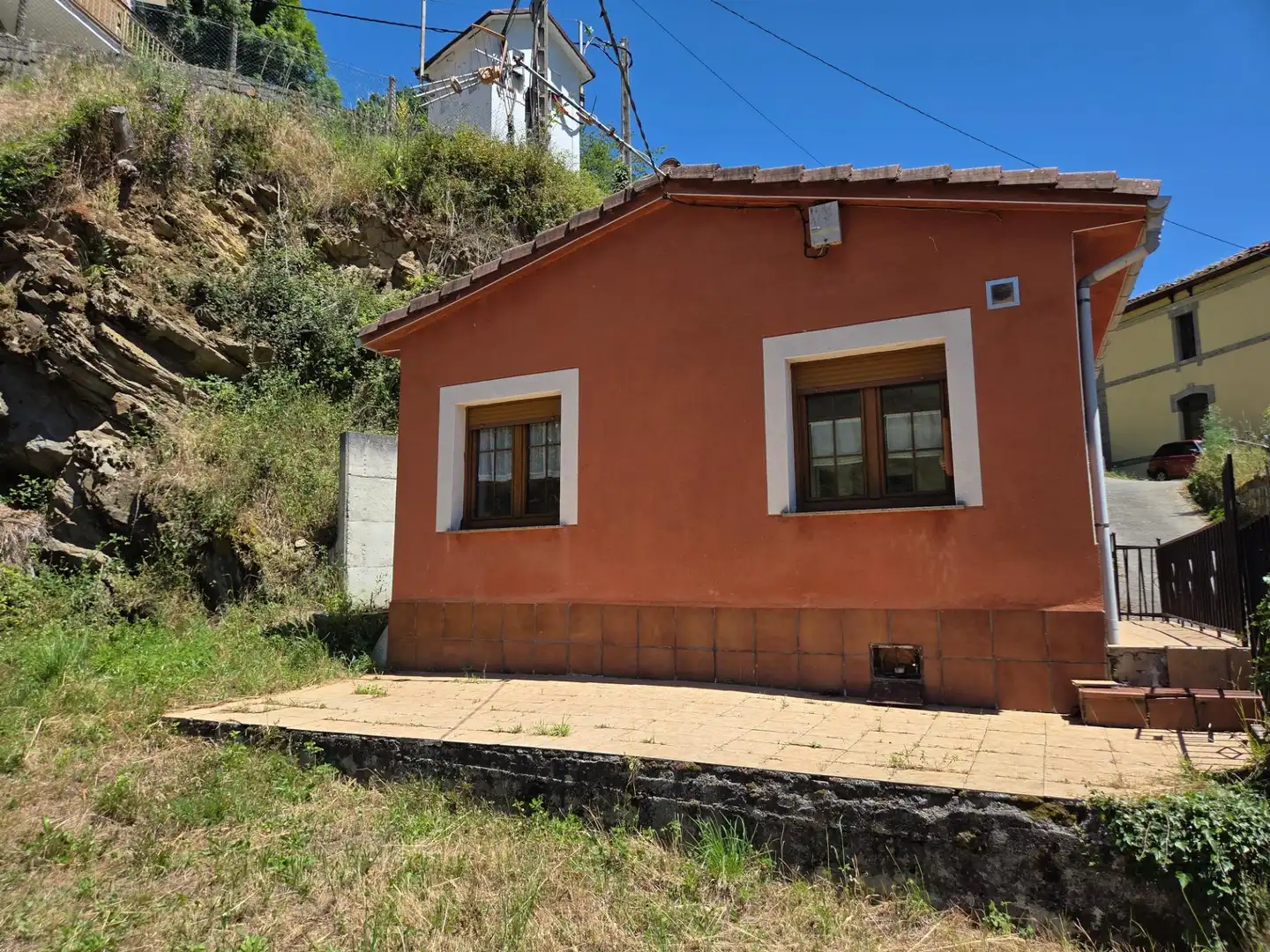 Vista exterior de Casa o chalet en venta en Aller con Jardín privado y Terraza