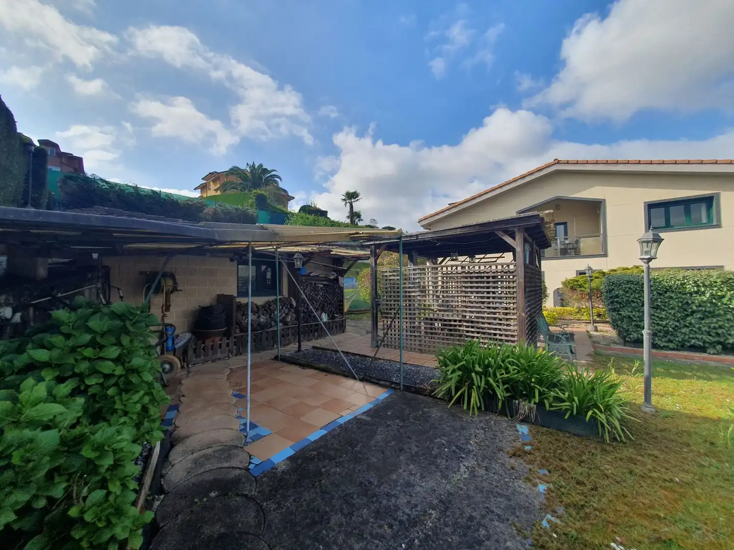Terrasse von Haus oder Chalet zum Verkauf in Grado mit Klimaanlage, Heizung und Terrasse