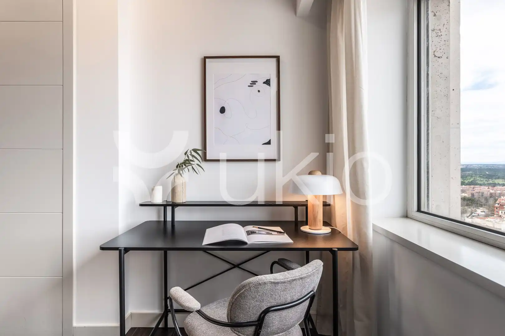 Bedroom of Apartments for rent in Madrid  with Air Conditioner, Heating and Furnished