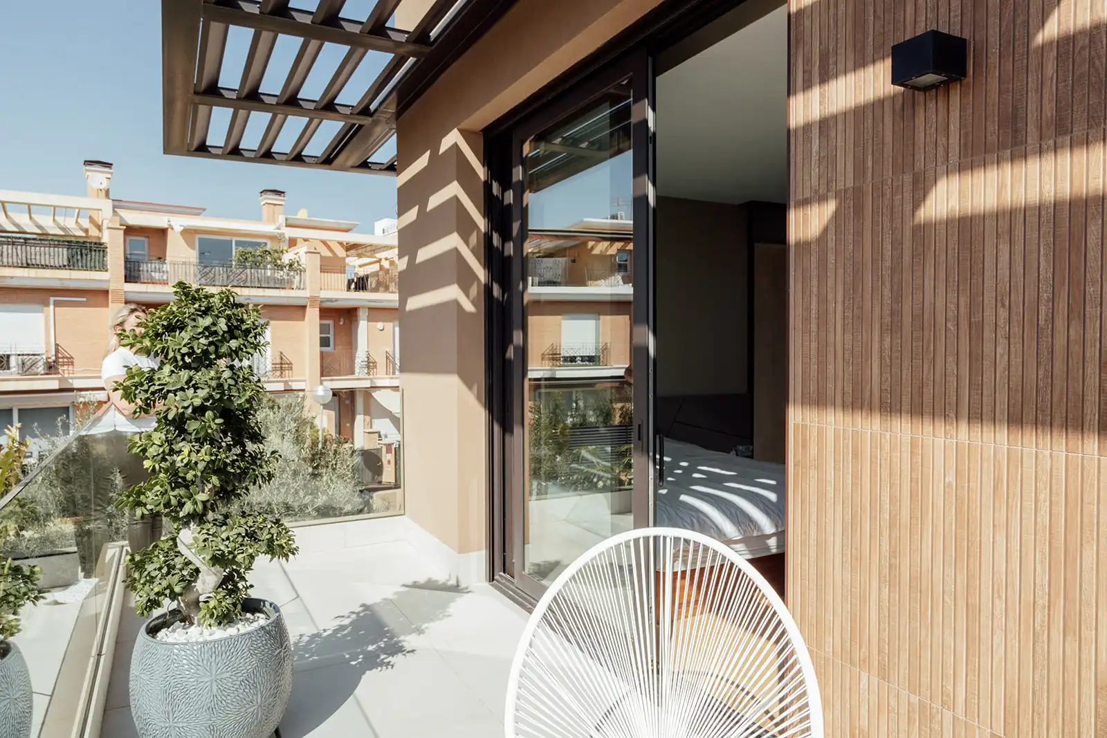 Terraza de Casa o chalet en venta en Alicante / Alacant con Aire acondicionado, Calefacción y Jardín privado