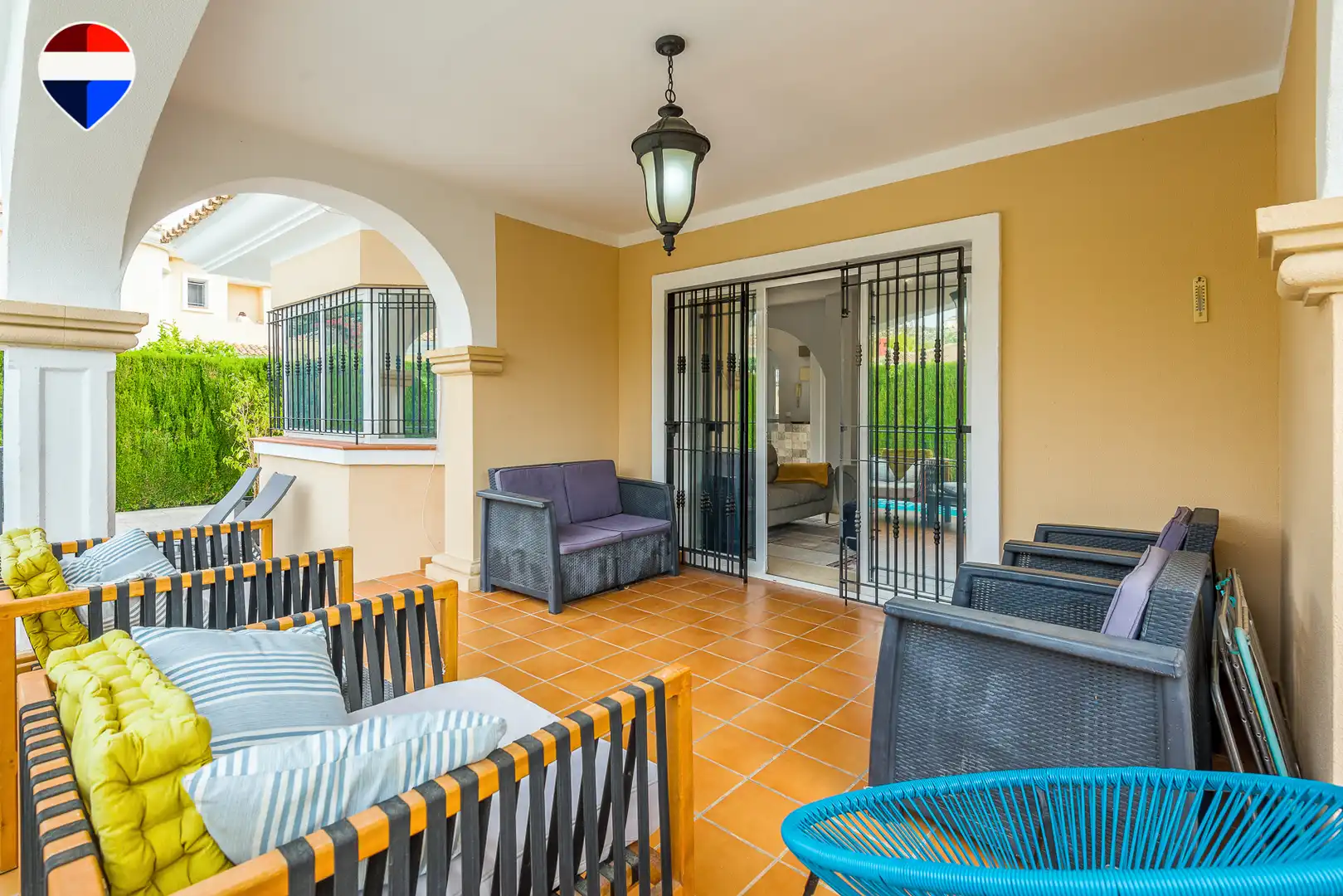 Terraza de Casa o chalet en venta en Mutxamel con Aire acondicionado, Terraza y Piscina