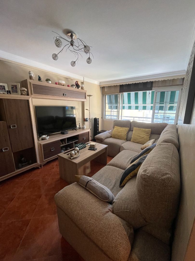 Sala d'estar de Pis en venda en Málaga Capital amb Aire condicionat