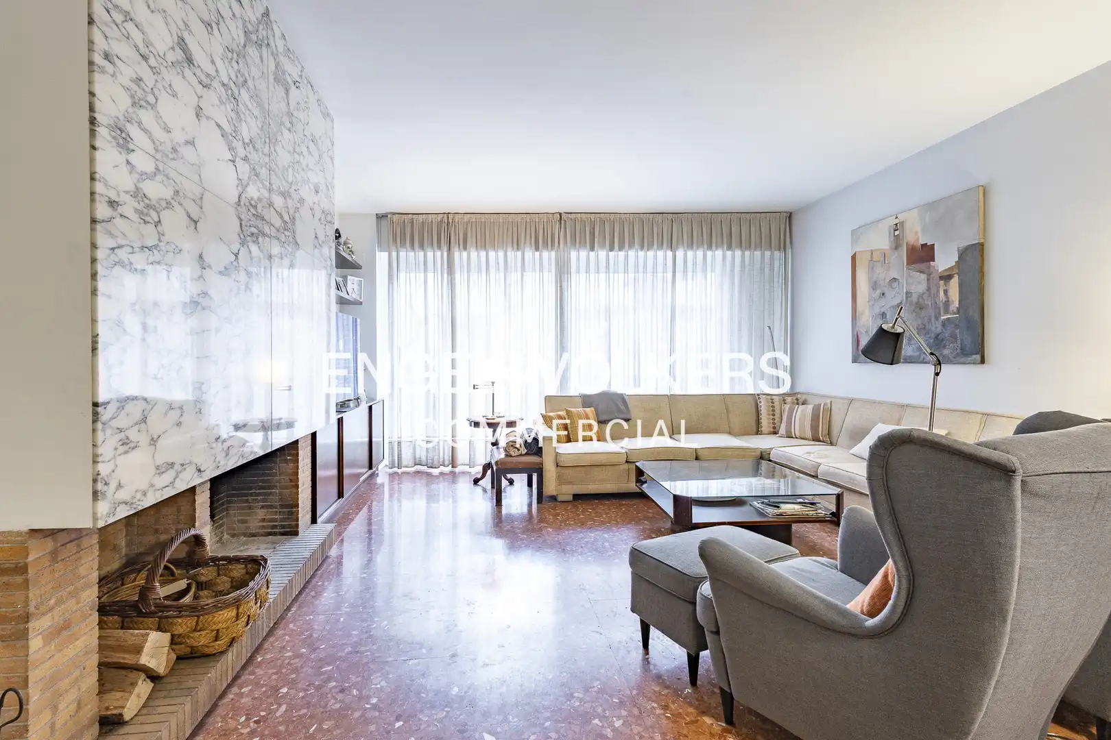 Living room of Buildings for sale in Sant Joan Despí