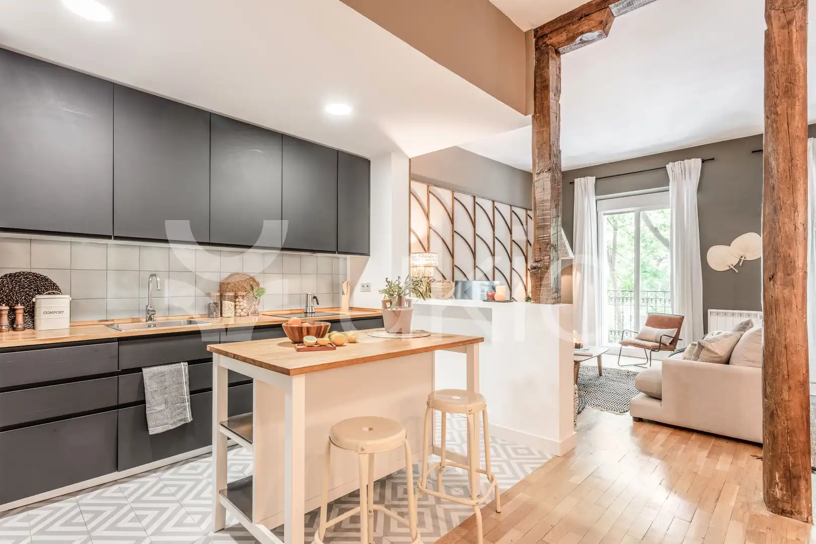 Appartement compact avec terrasse à louer à Calle de Trafalgar, imagen 6