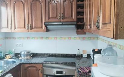 Kitchen of Flat for sale in  Tarragona Capital  with Air Conditioner, Furnished and Balcony