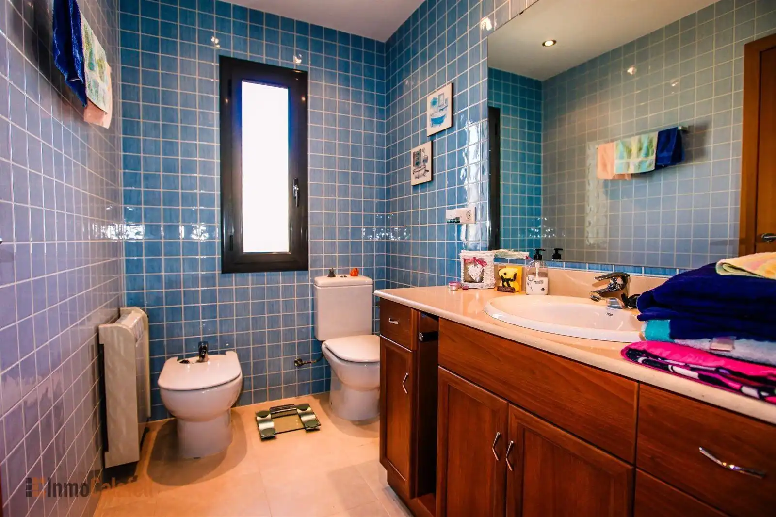 Badezimmer von Haus oder Chalet zur Miete in Calafell mit Klimaanlage, Heizung und Terrasse