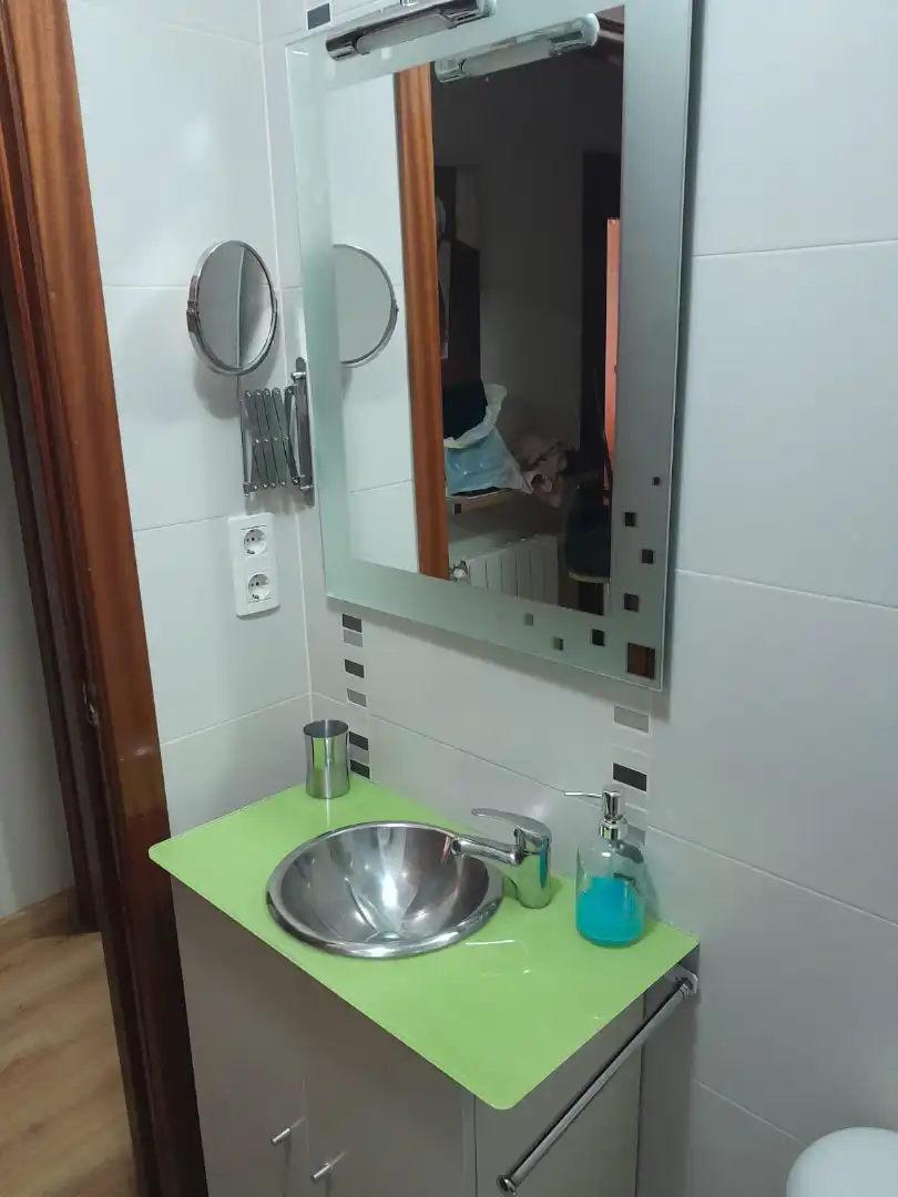 Bathroom of Flat for rent in Cáceres  with Air Conditioner, Heating and Furnished