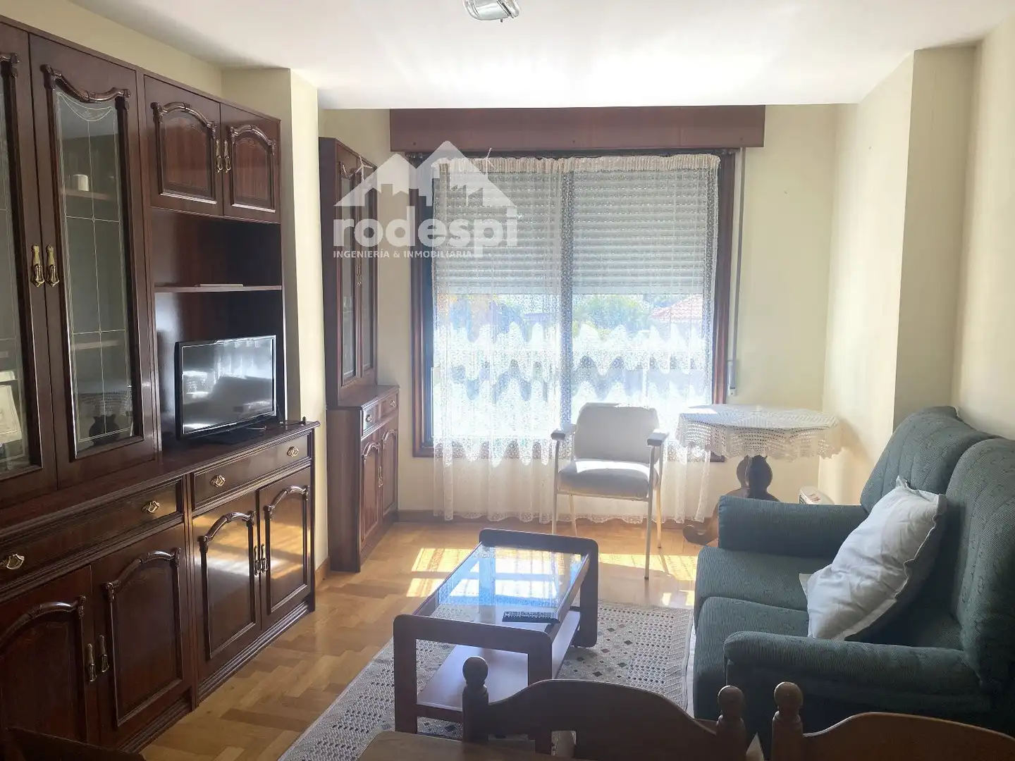 Living room of Flat for sale in A Cañiza    with Terrace and Furnished