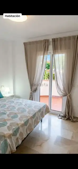 Schlafzimmer von Wohnung zur Miete in Fuengirola mit Klimaanlage, Terrasse und Abstellraum