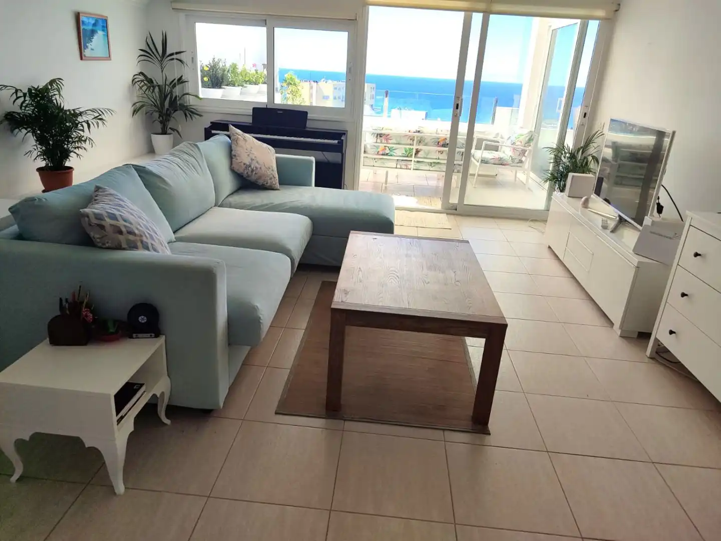 Wohnzimmer von Wohnungen zum Verkauf in Puerto de la Cruz mit Klimaanlage, Terrasse und Abstellraum