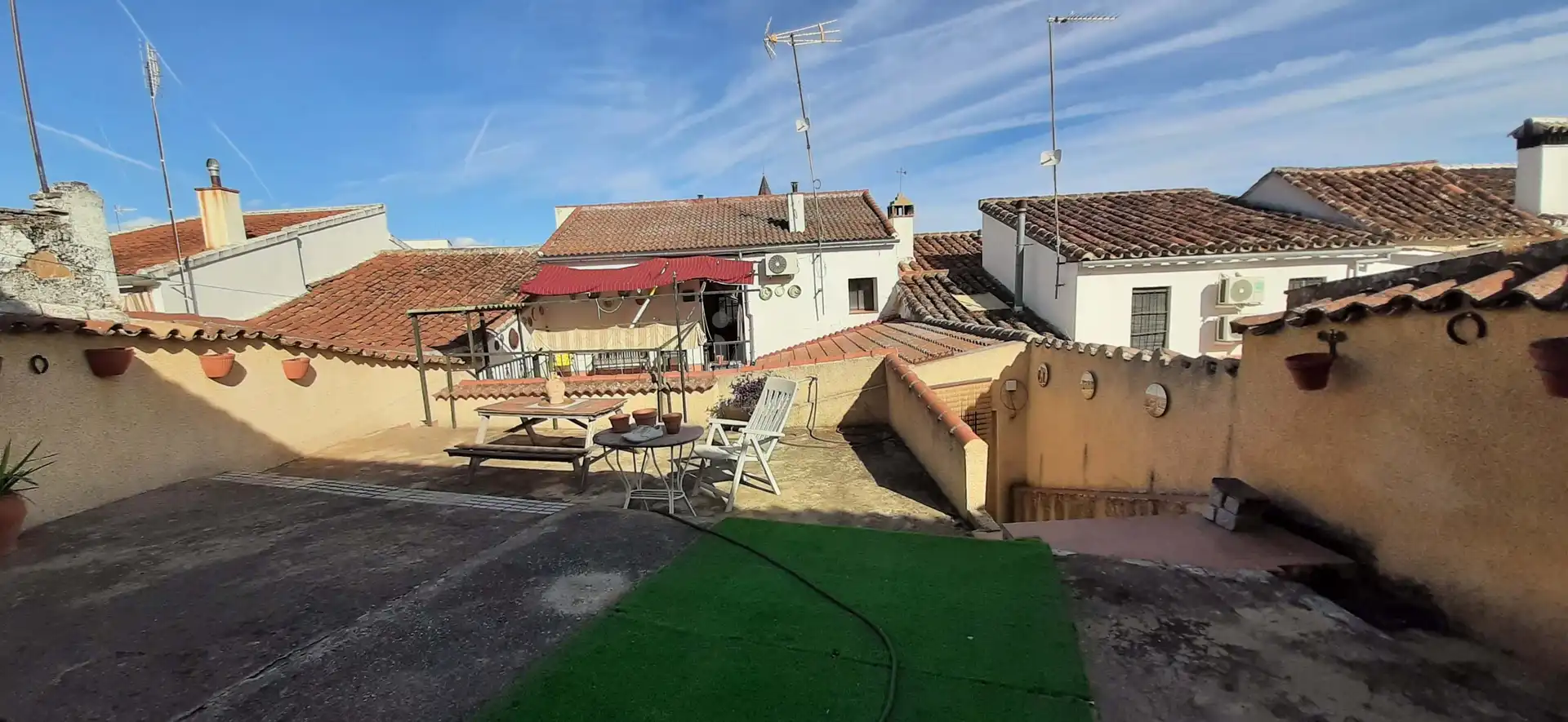 Terraza de Casa o chalet en venta en Las Navas de la Concepción con Aire acondicionado y Terraza