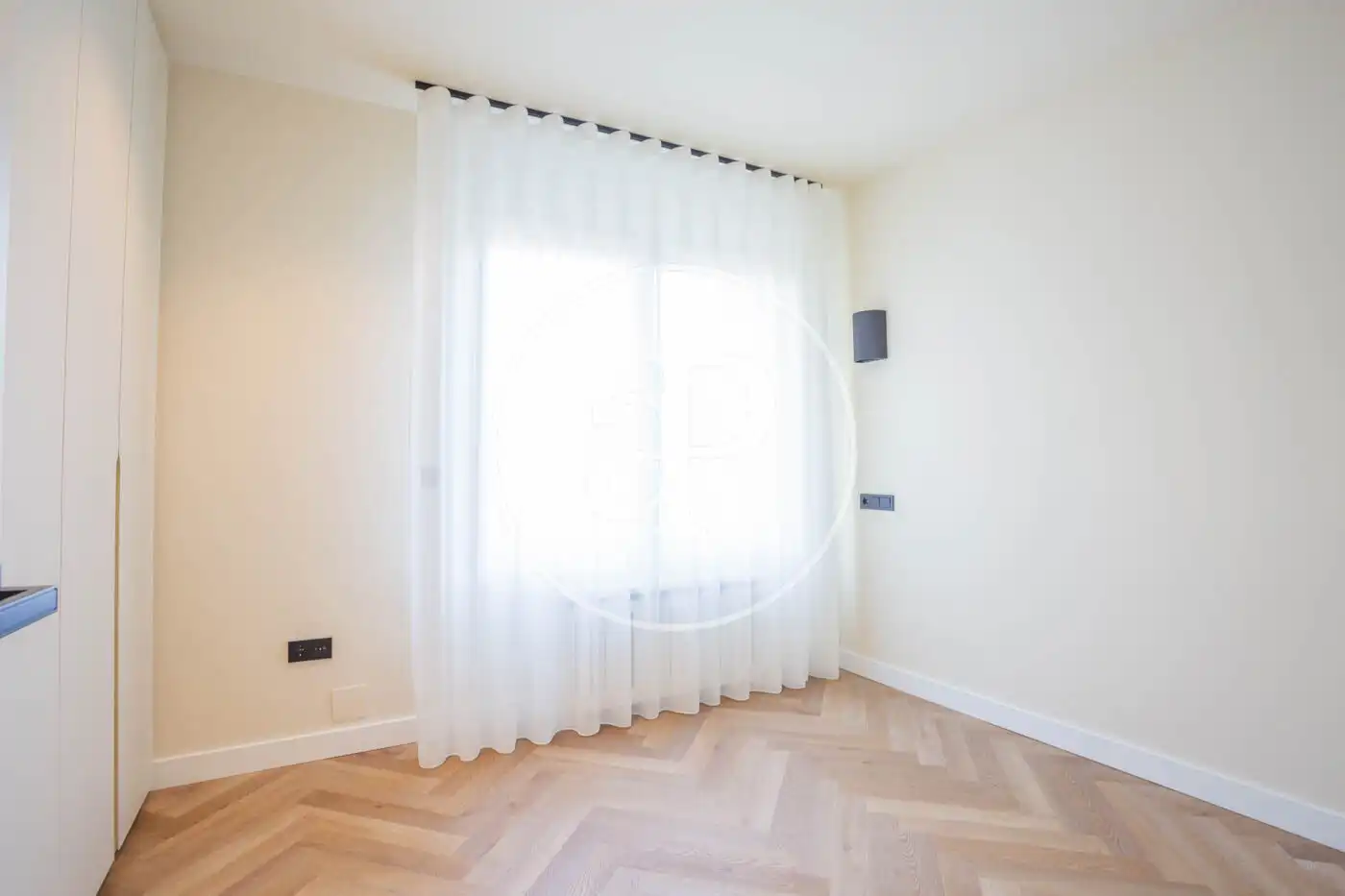 Bedroom of Flat for rent in Barcelona  with Air Conditioner, Heating and Private garden