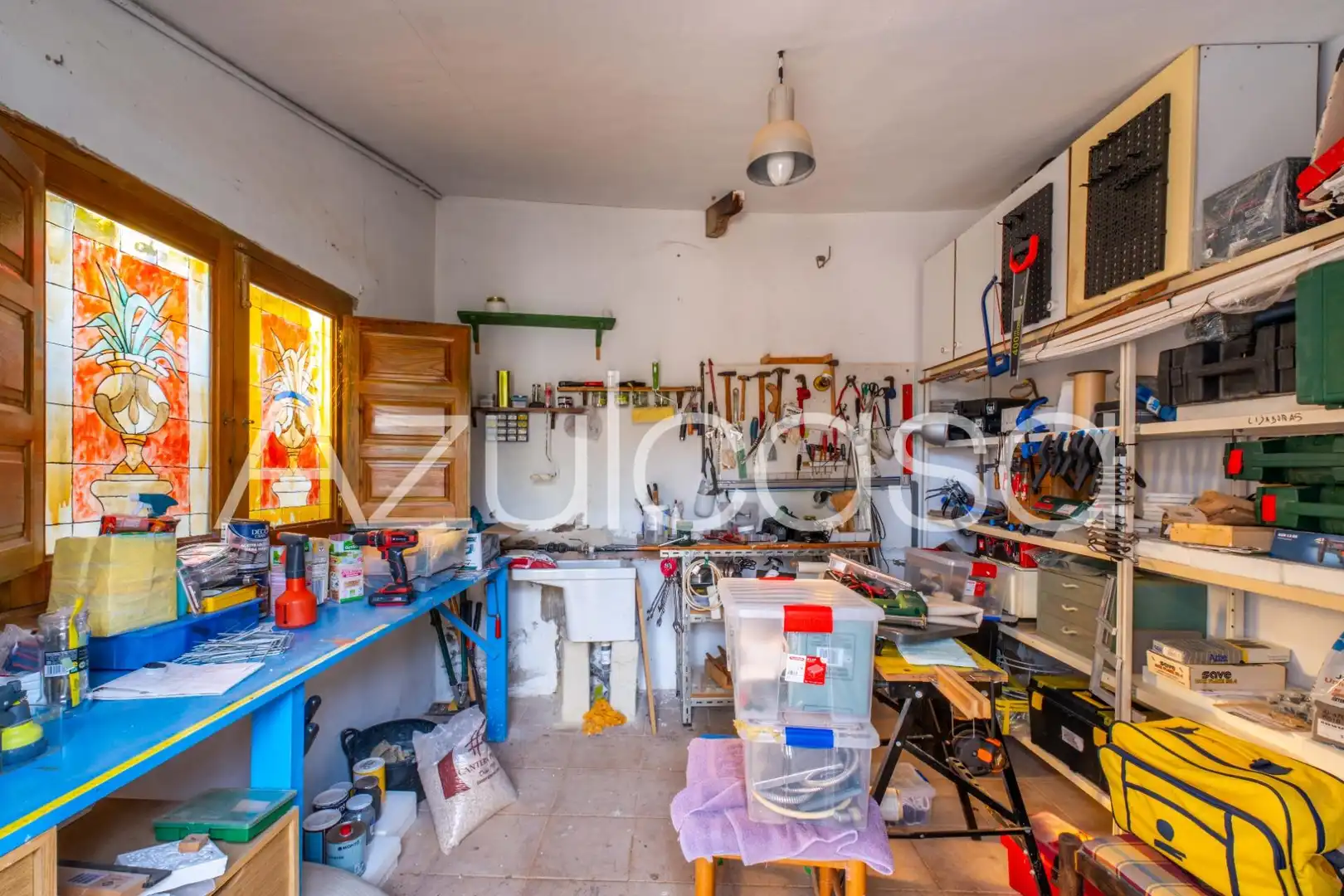 Cuina de Casa o xalet en venda en Alicante / Alacant amb Aire condicionat, Jardí privat i Terrassa