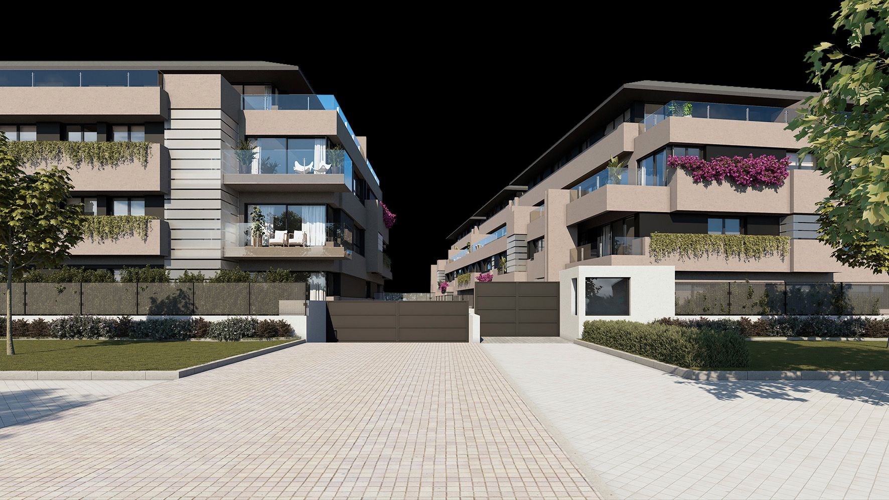 Exterior view of Duplex for sale in Colmenar Viejo  with Air Conditioner, Terrace and Storage room