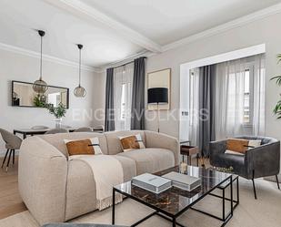 Sala d'estar de Àtic en venda en  Madrid Capital amb Aire condicionat, Calefacció i Parquet