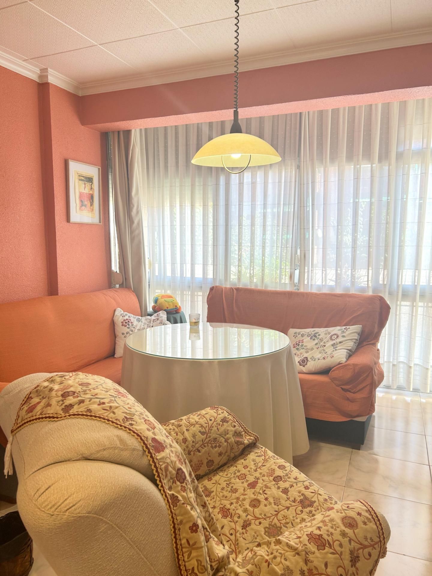 Living room of Flat for sale in  Murcia Capital  with Air Conditioner, Heating and Balcony