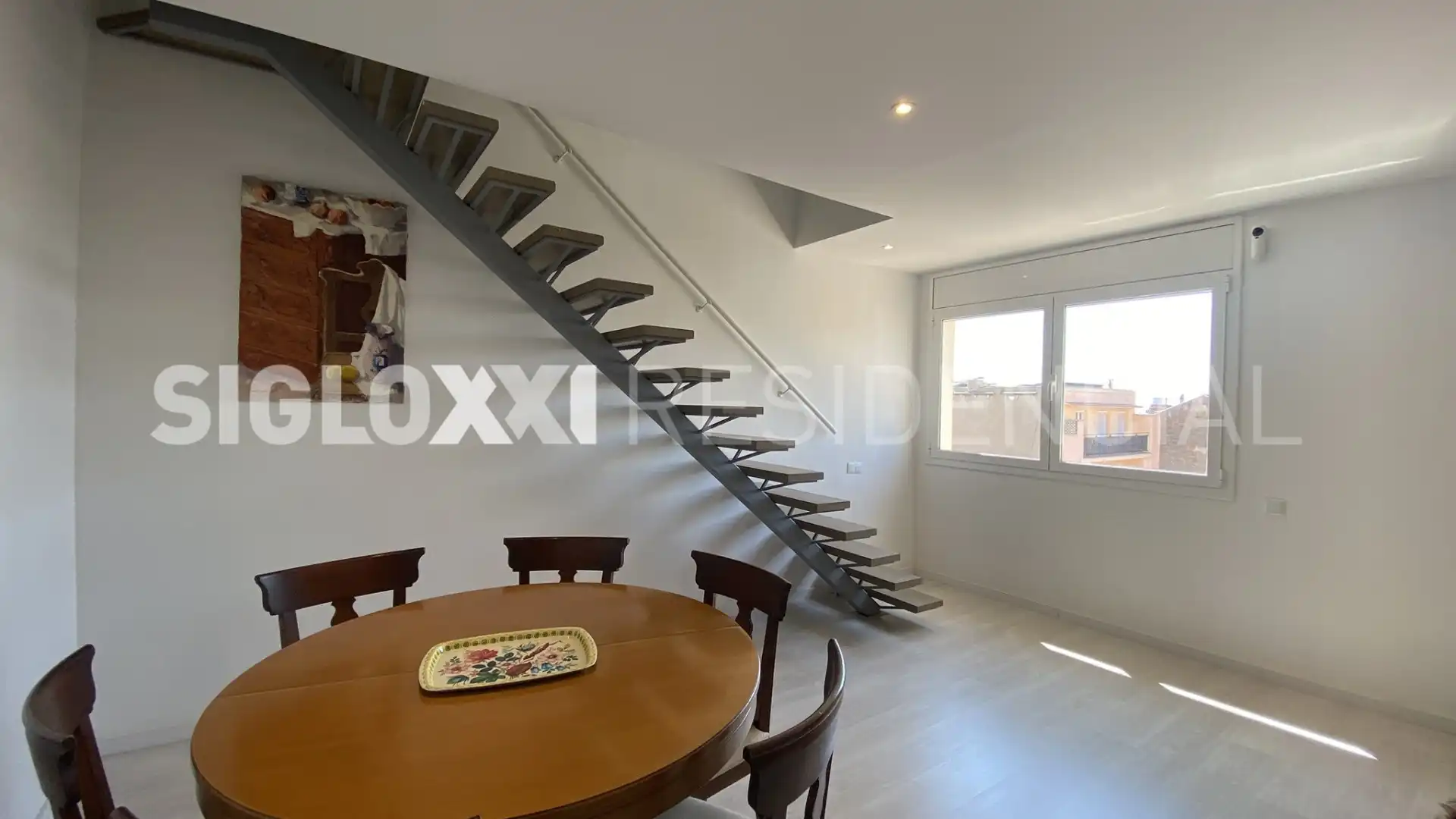 Dining room of Duplex for sale in  Barcelona Capital  with Air Conditioner, Heating and Furnished
