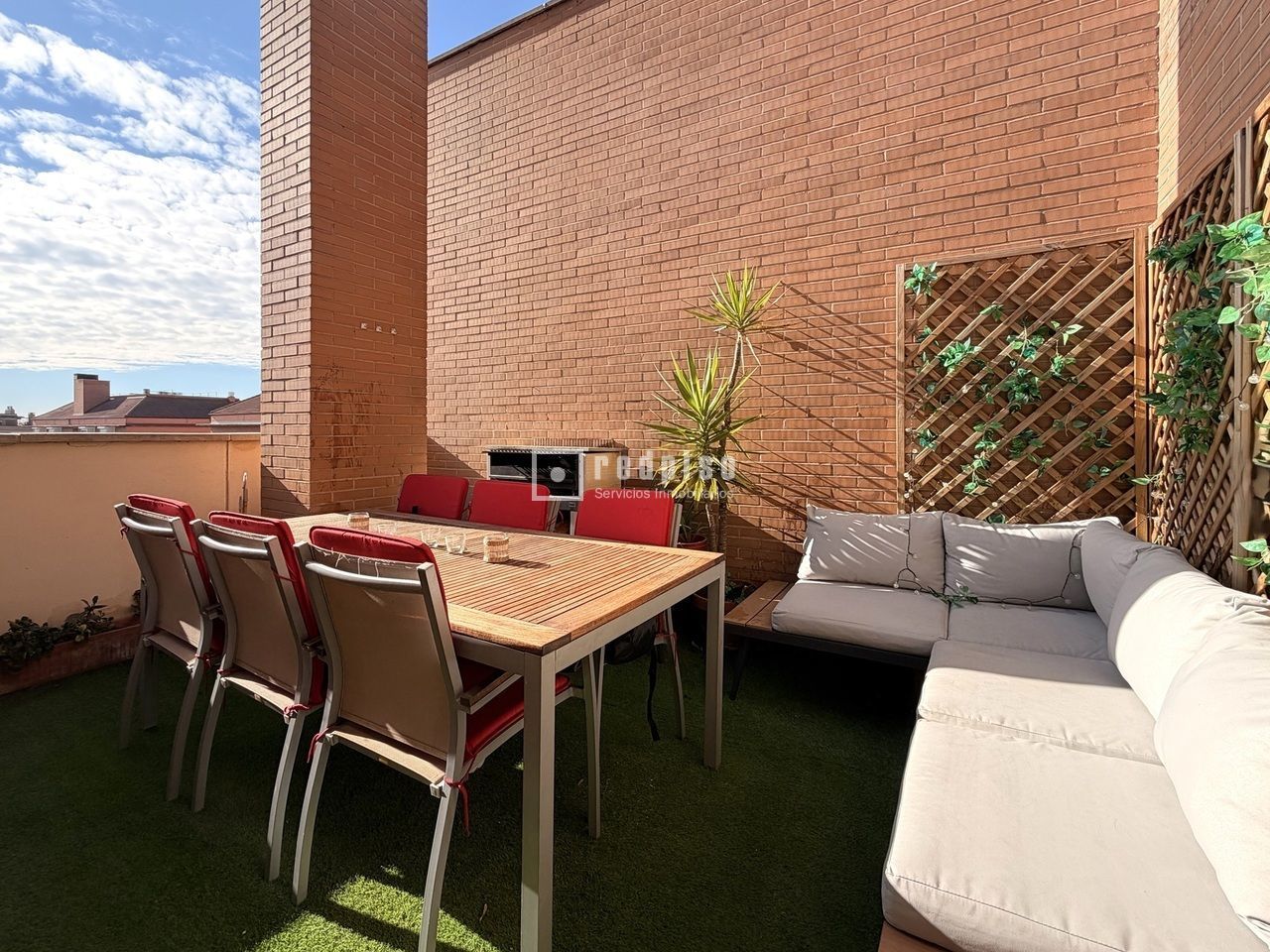 Terrace of Duplex for sale in  Madrid Capital  with Air Conditioner, Heating and Terrace