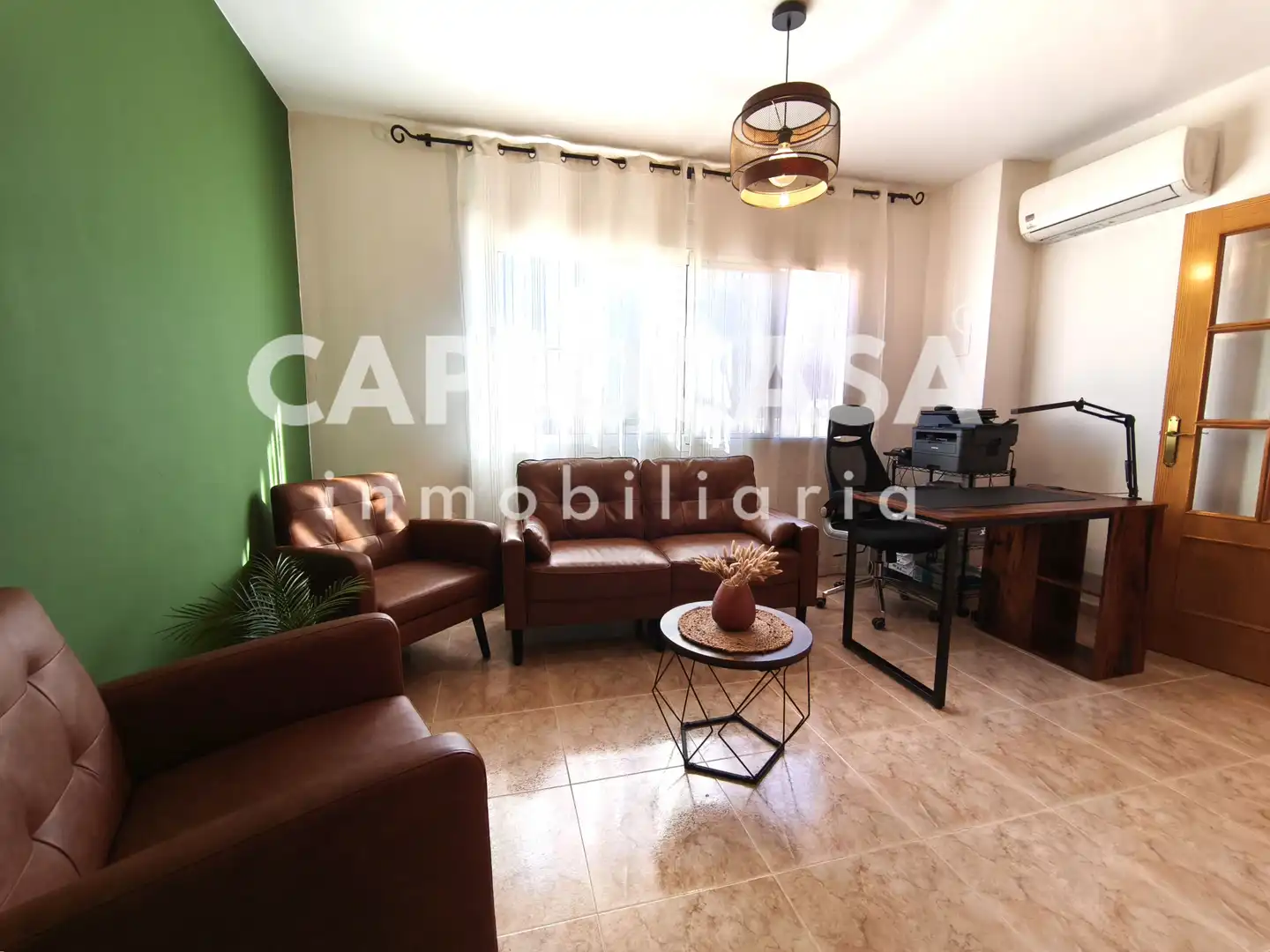 Sala d'estar de Casa adosada en venda en Cartagena amb Aire condicionat, Terrassa i Traster