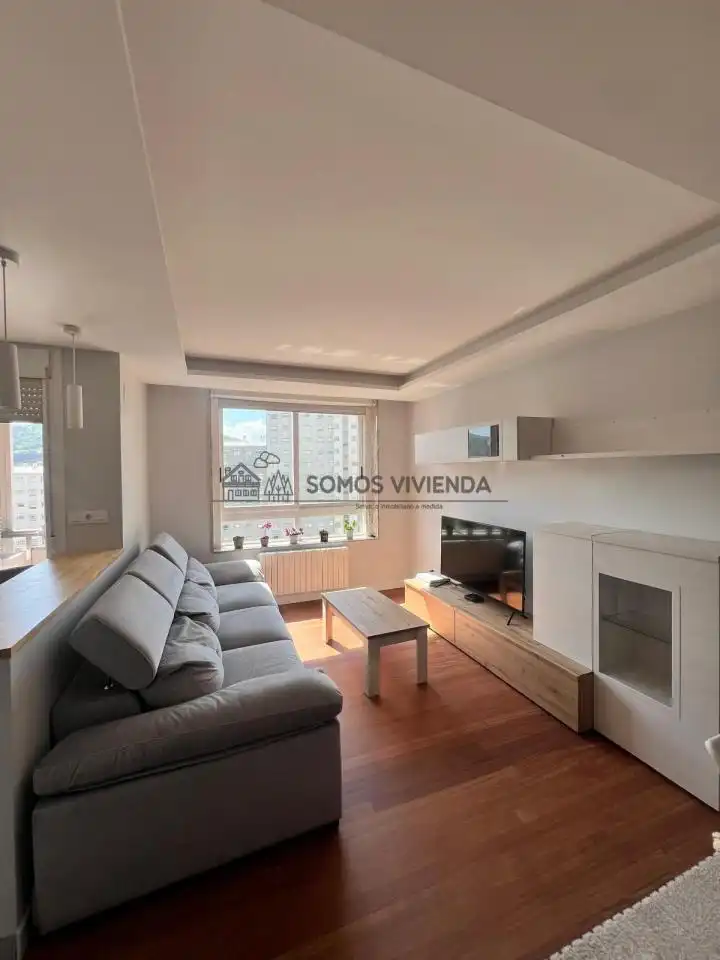 Sala d'estar de Apartament en venda en Ourense Capital  amb Calefacció