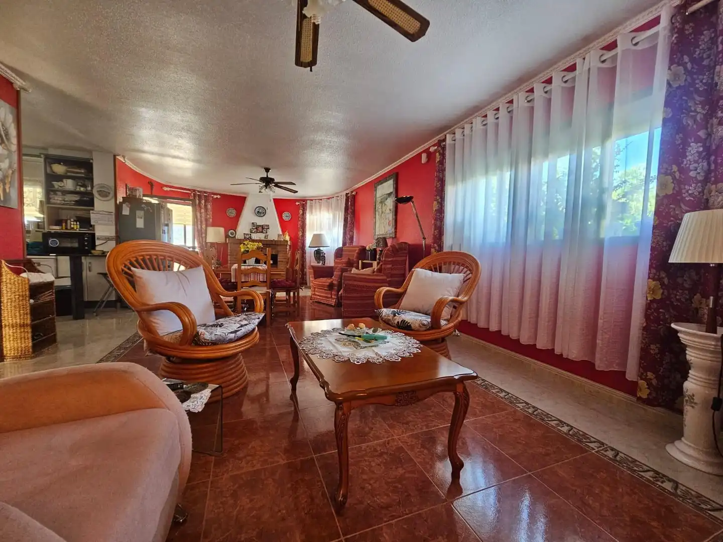 Sala de estar de Casa o chalet en venta en Águilas con Aire acondicionado, Jardín privado y Terraza