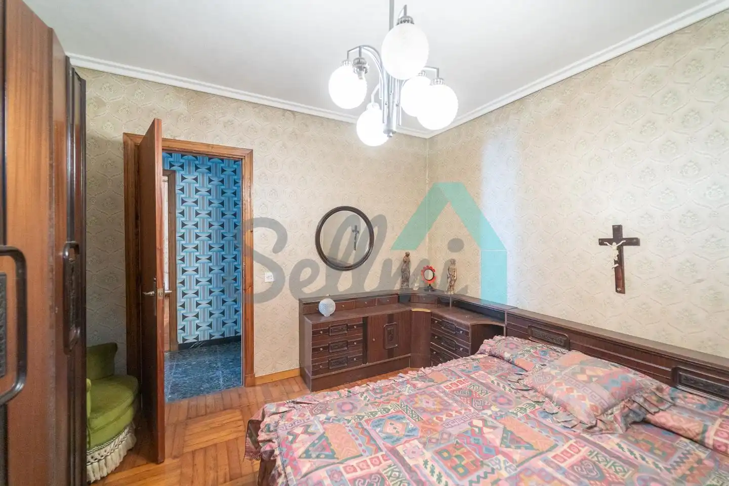 Habitación de Casa o chalet en venta en Cudillero con Jardín privado, Parquet y Trastero