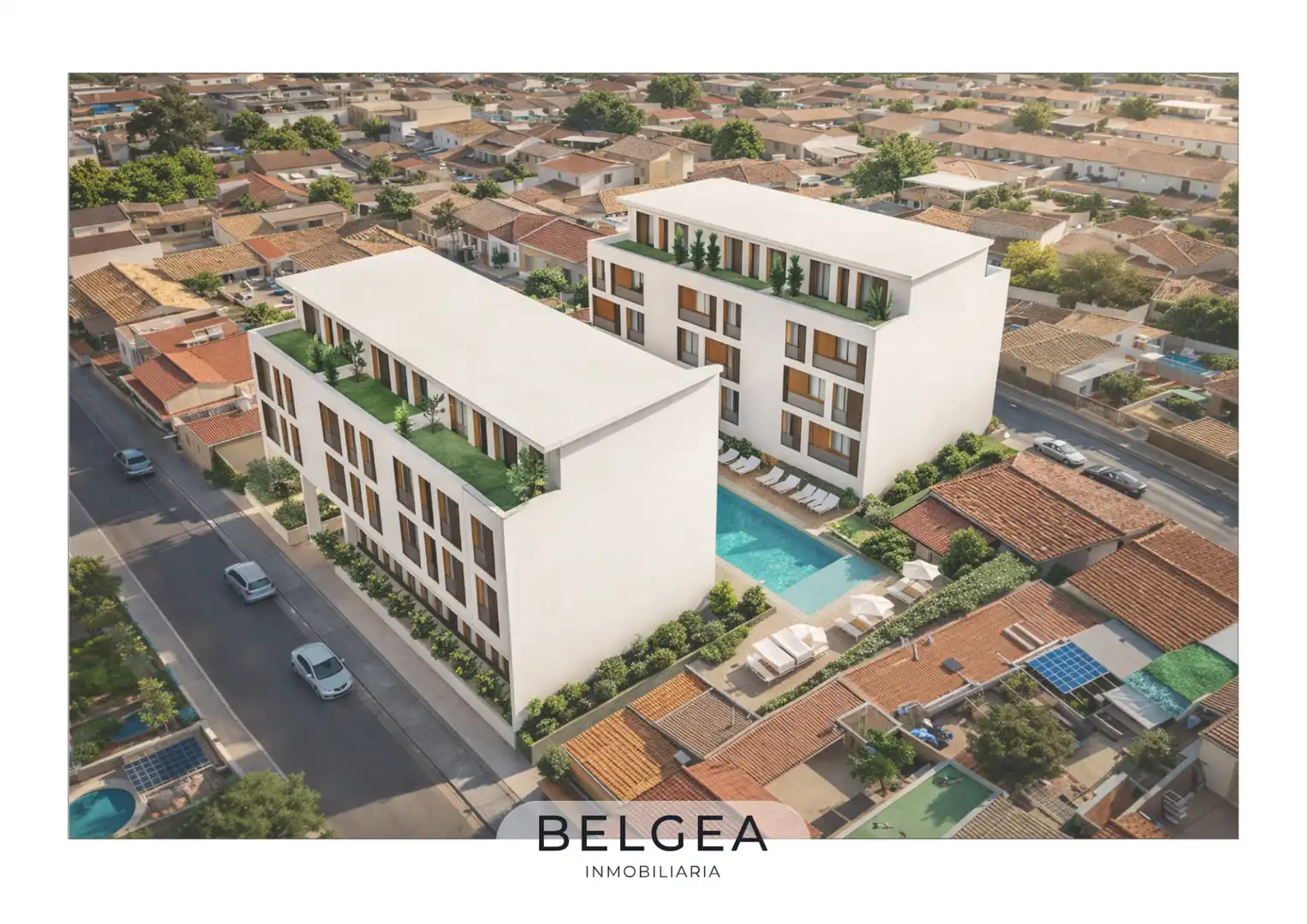 Vista exterior de Residencial en venda en Murcia