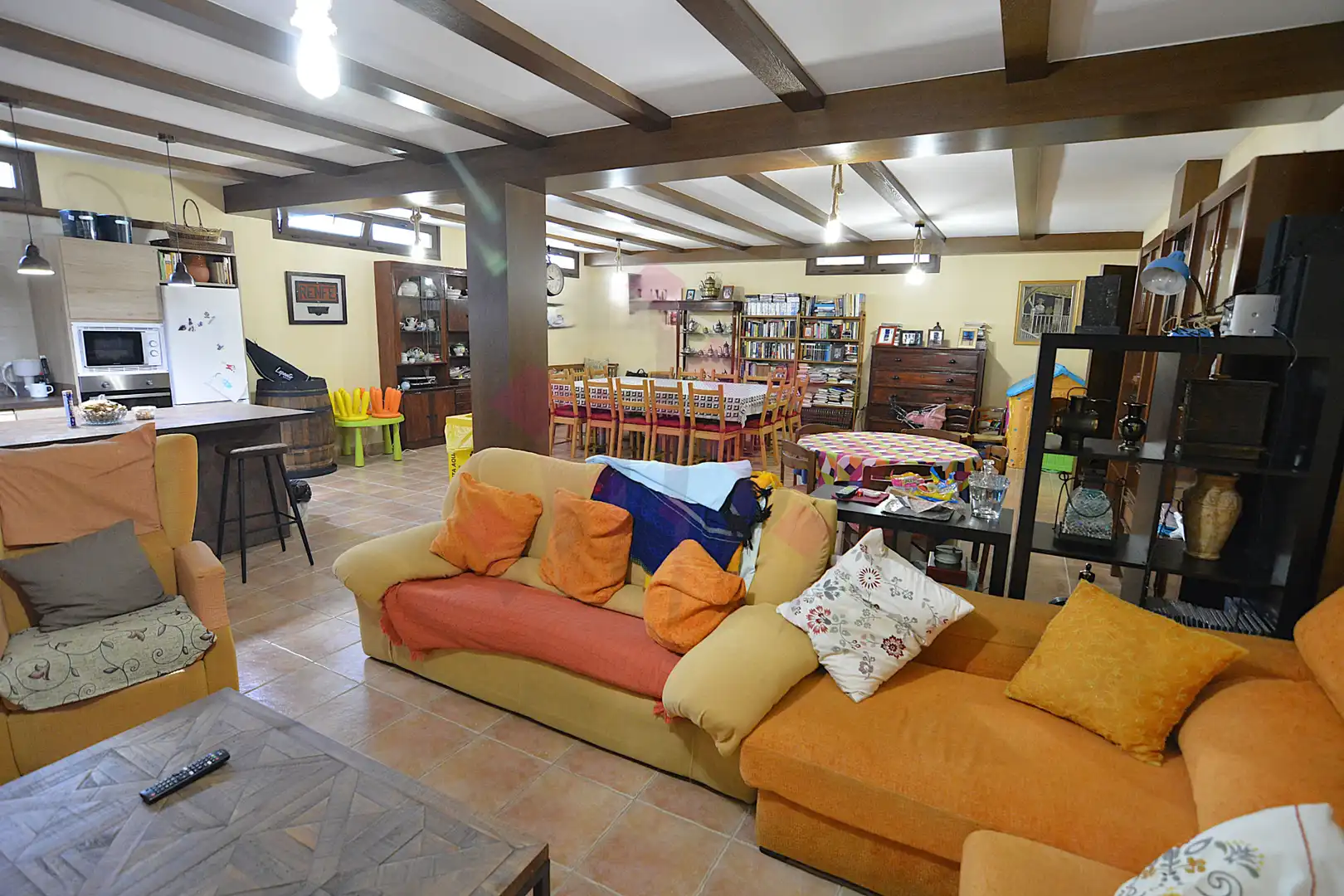 Sala d'estar de Casa o xalet en venda en Ciudad Real amb Aire condicionat, Calefacció i Jardí privat