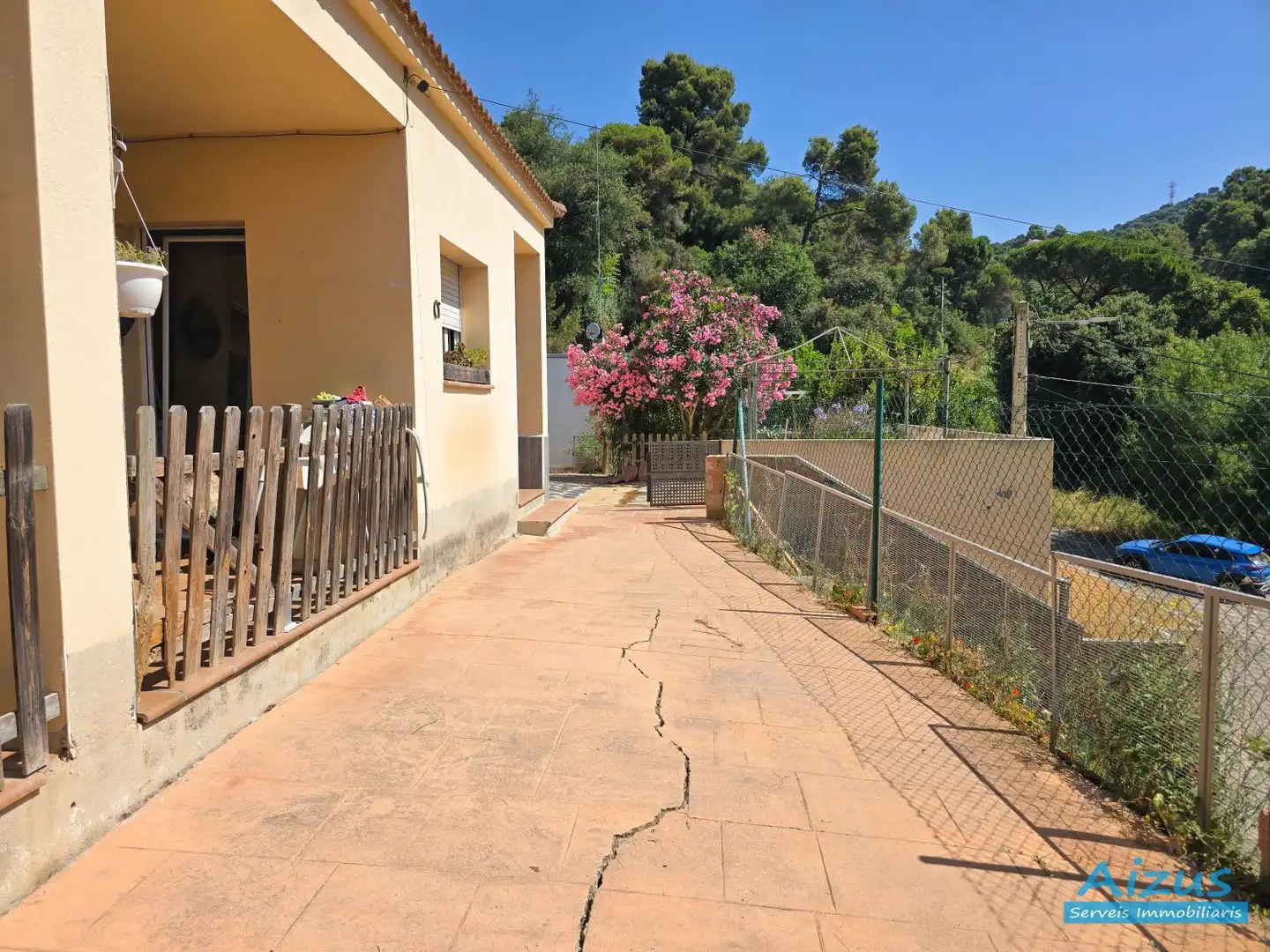Exterior view of Houses for sale in Santa Susanna  with Air Conditioner, Terrace and Oven