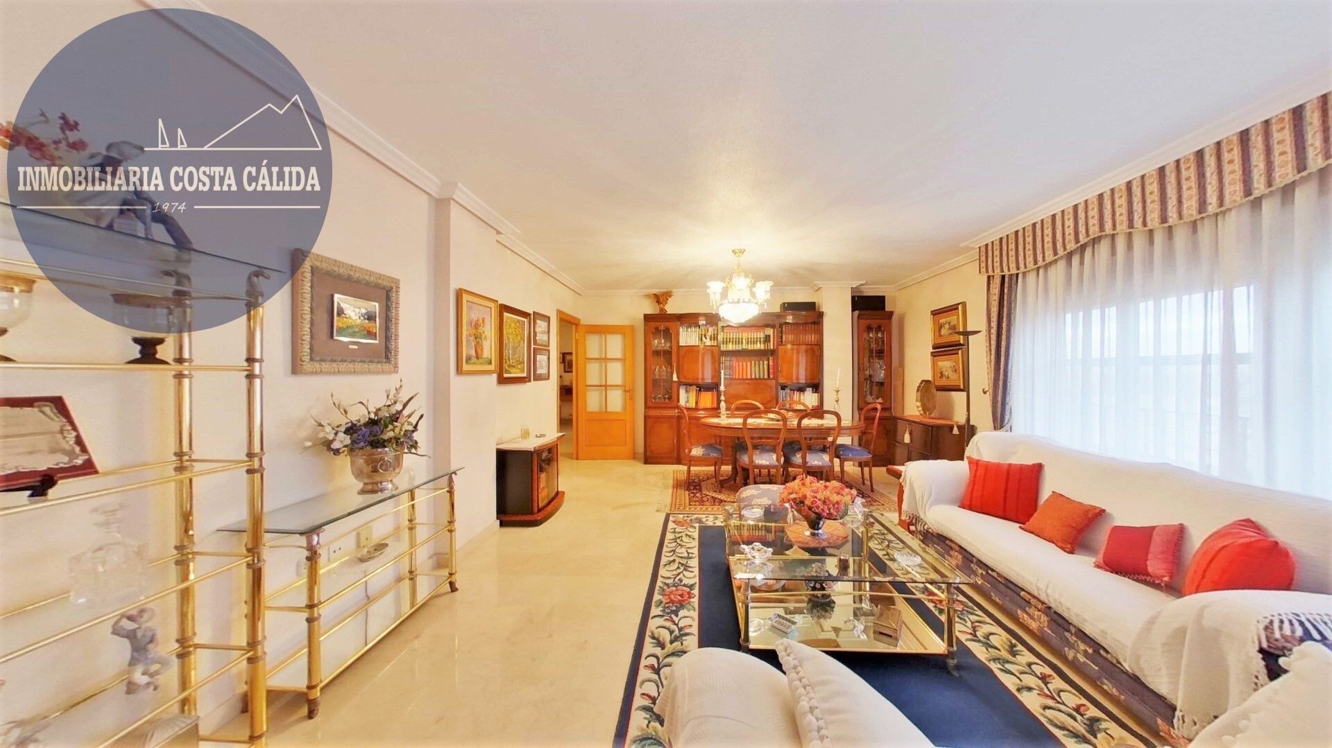 Living room of Flat for sale in Lorca  with Air Conditioner, Heating and Terrace