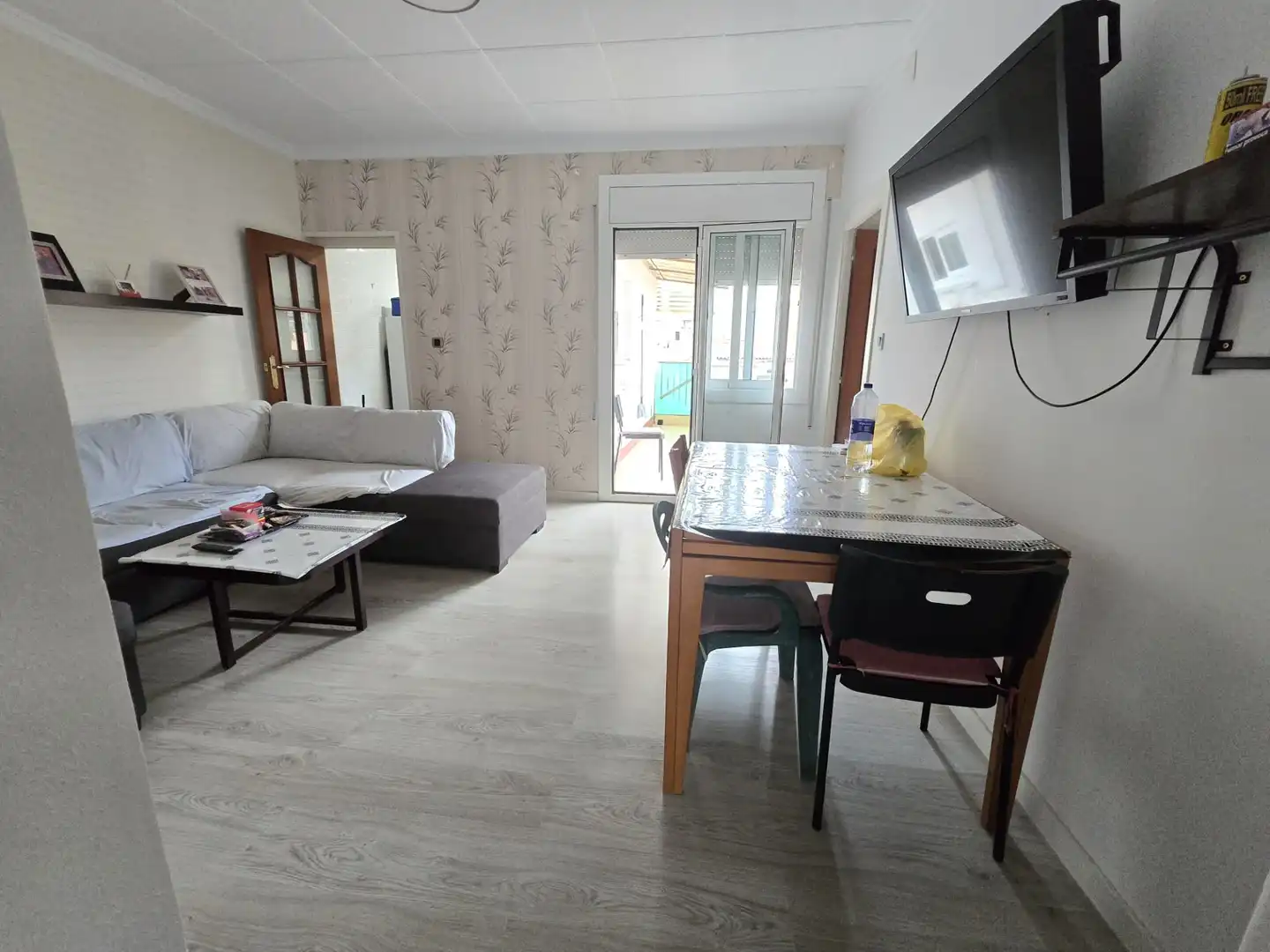 Wohnzimmer von Dachboden zum Verkauf in Sabadell mit Terrasse und Balkon