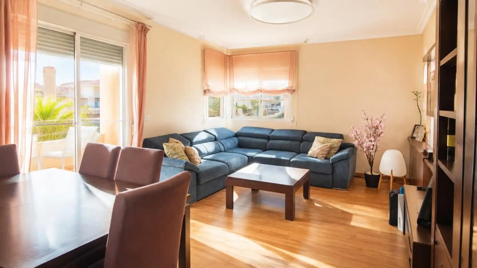 Sala de estar de Piso en venta en Murcia con Aire acondicionado, Calefacción y Jardín privado