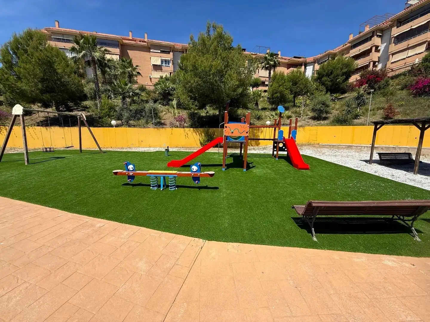 Garden of Flat for sale in Málaga  with Heating, Private garden and Terrace