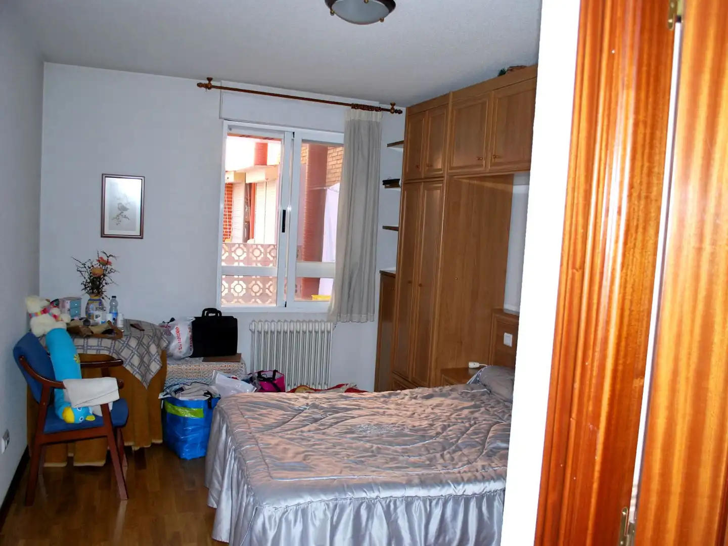 Bedroom of Flat for rent in Ávila  with Heating, Terrace and Furnished