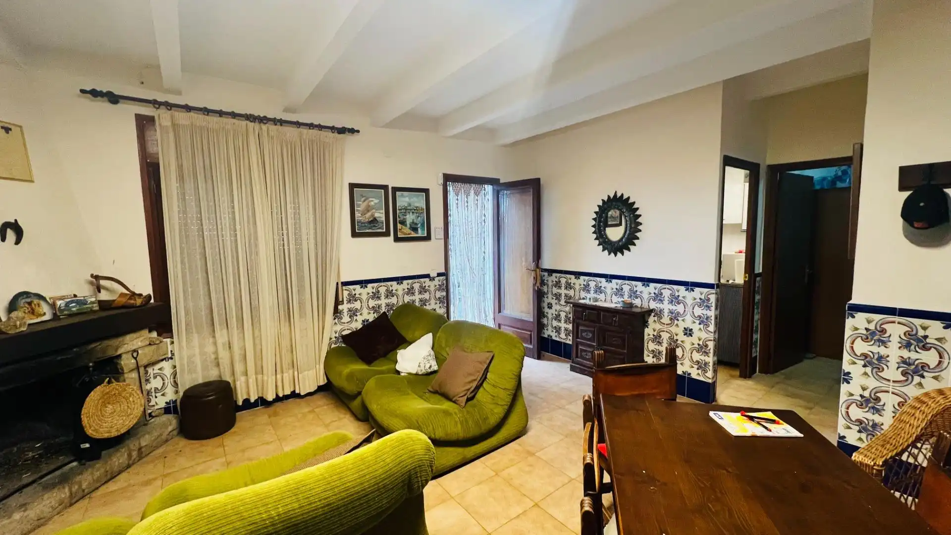 Living room of Country homes for sale in Vandellòs i l'Hospitalet de l'Infant  with Swimming Pool, Furnished and Alarm