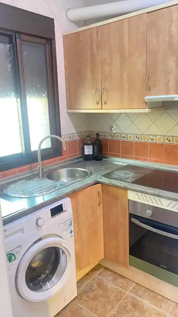 Cuina de Apartament en venda en Alcolea amb Aire condicionat, Jardí privat i Traster