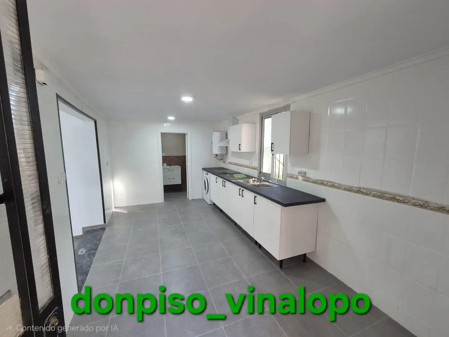 Cocina de Casa adosada en venta en Petrer