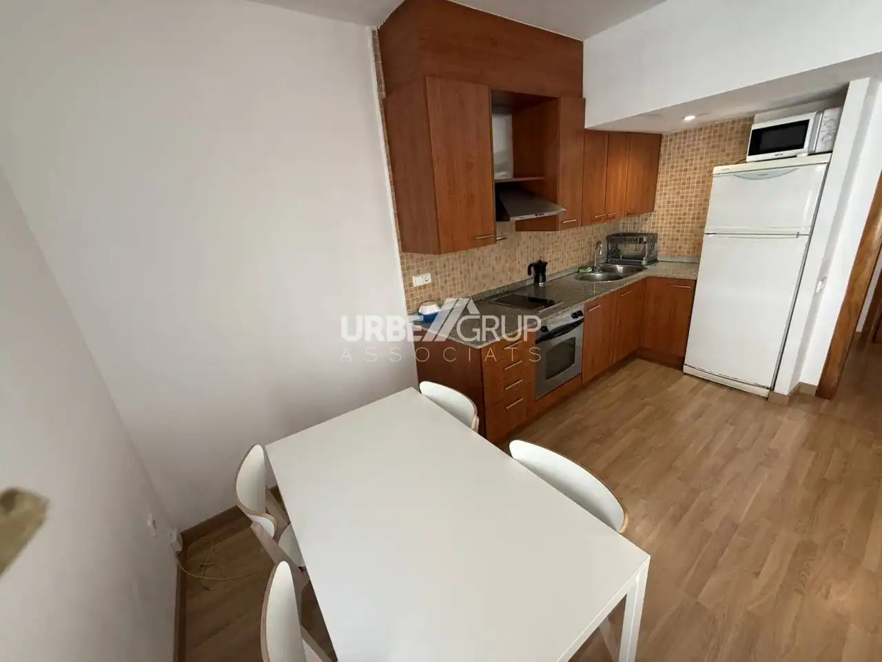 Kitchen of Flat for rent in Terrassa  with Heating