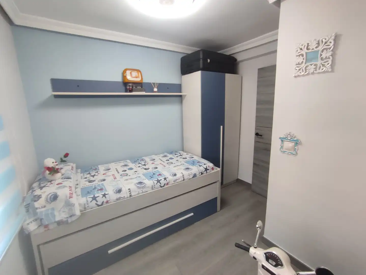 Bedroom of Flat for sale in Medina del Campo  with Air Conditioner, Heating and Parquet flooring