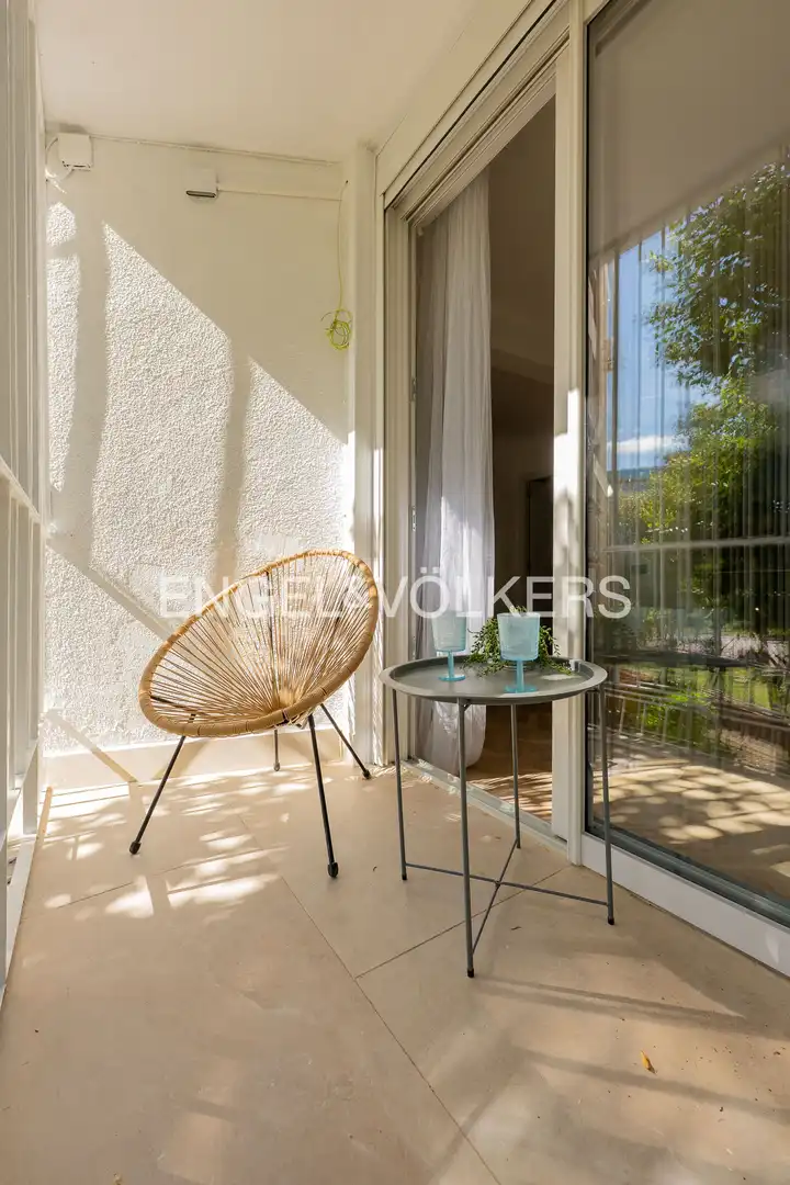 Balcony of Flat for sale in Madrid  with Air Conditioner, Heating and Terrace