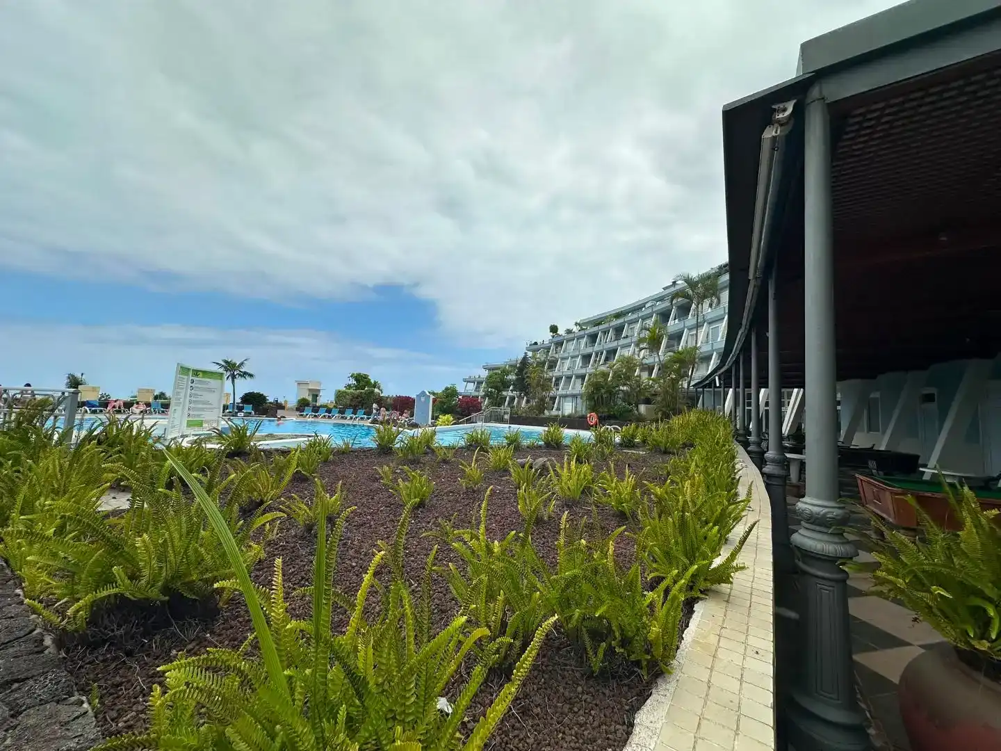 Terrasse von Wohnung zur Miete in Santa Úrsula mit Privatgarten, Parkett und Schwimmbad