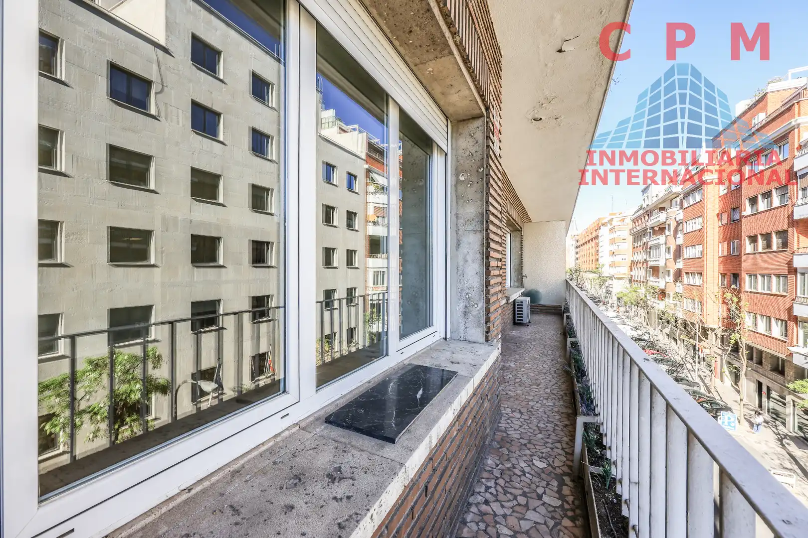 Balcony of Flat for rent in Madrid  with Air Conditioner, Heating and Parquet flooring
