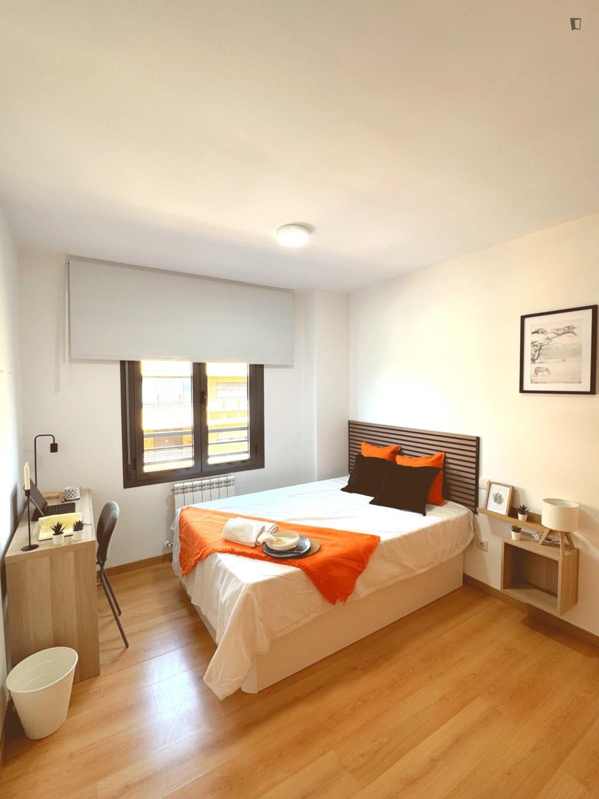 Dormitori de Apartament per a compartir en  Toledo Capital amb Aire condicionat, Calefacció i Moblat