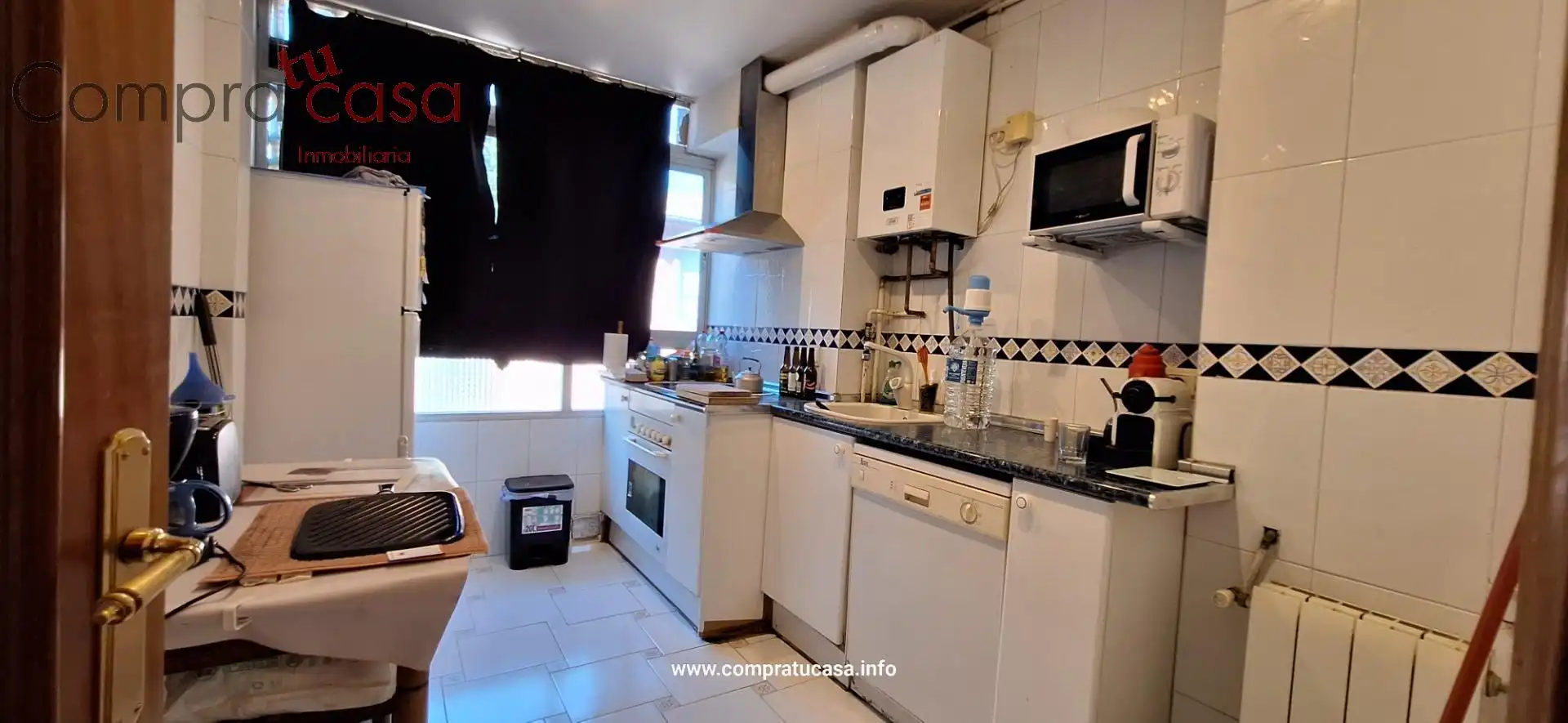 Kitchen of Flat for sale in Segovia  with Heating, Parquet flooring and Terrace