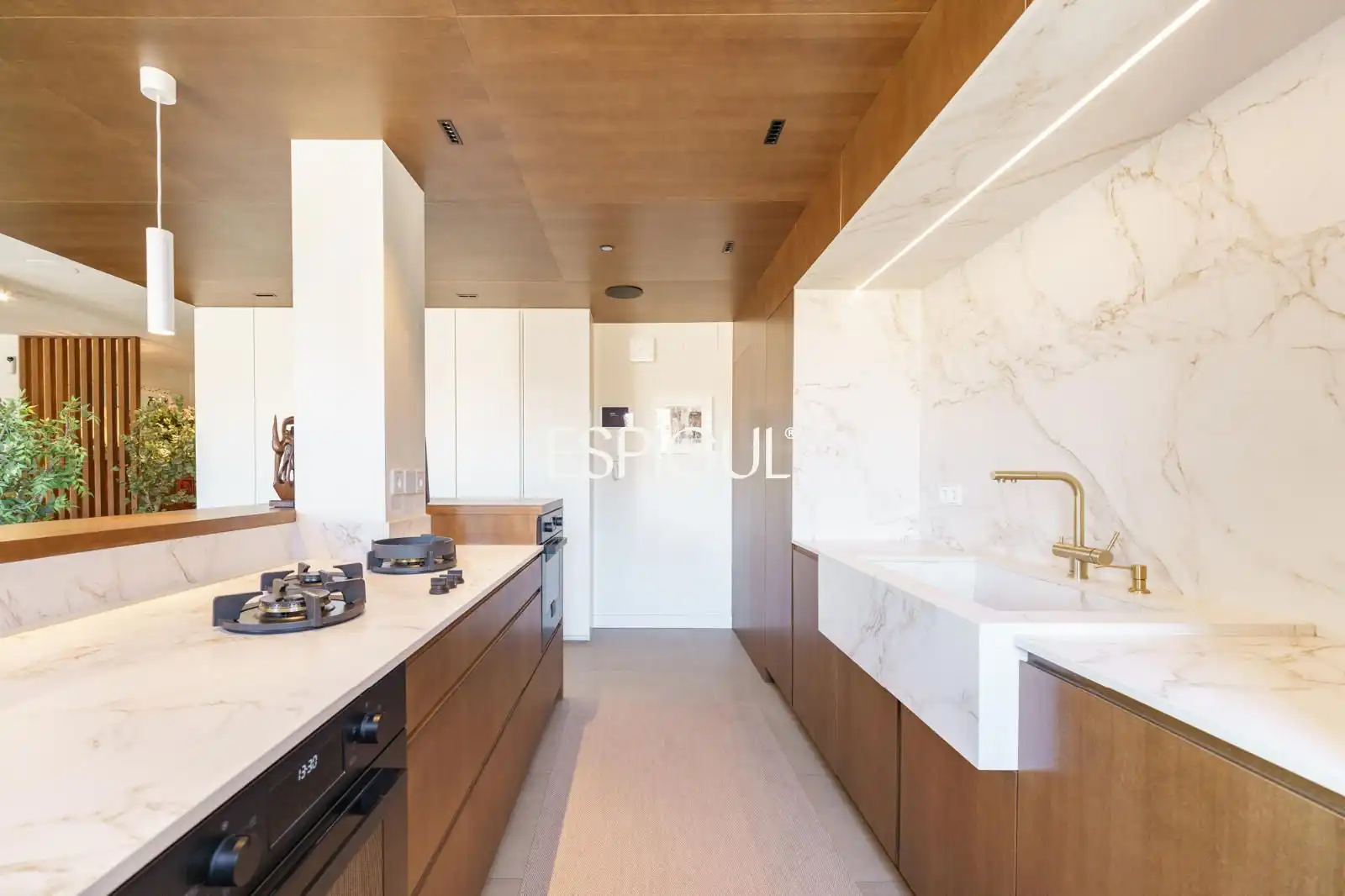 Kitchen of Attic for sale in Barcelona  with Air Conditioner, Heating and Parquet flooring