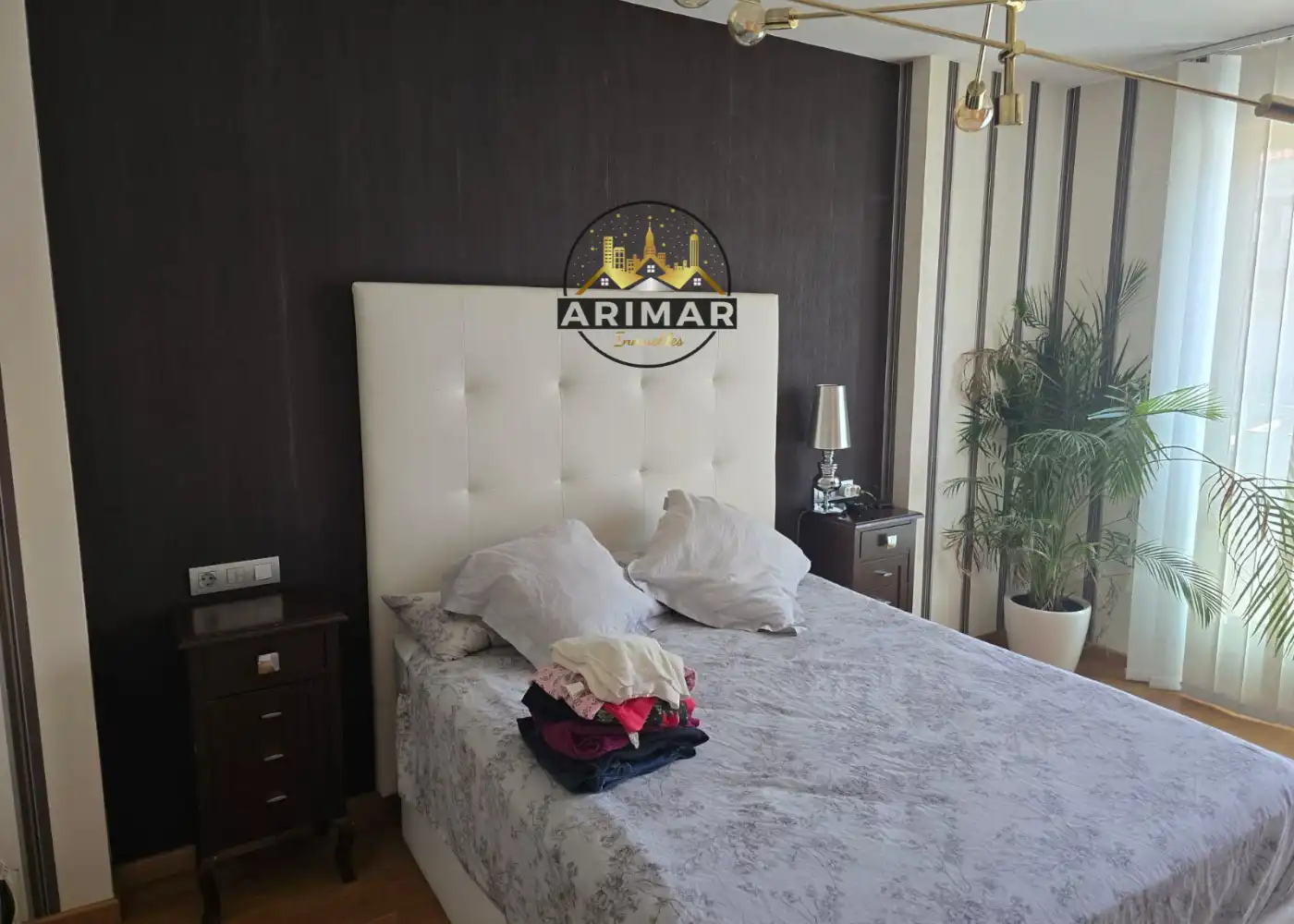 Dormitori de Casa adosada en venda en Castellón de la Plana / Castelló de la Plana amb Aire condicionat, Calefacció i Jardí privat